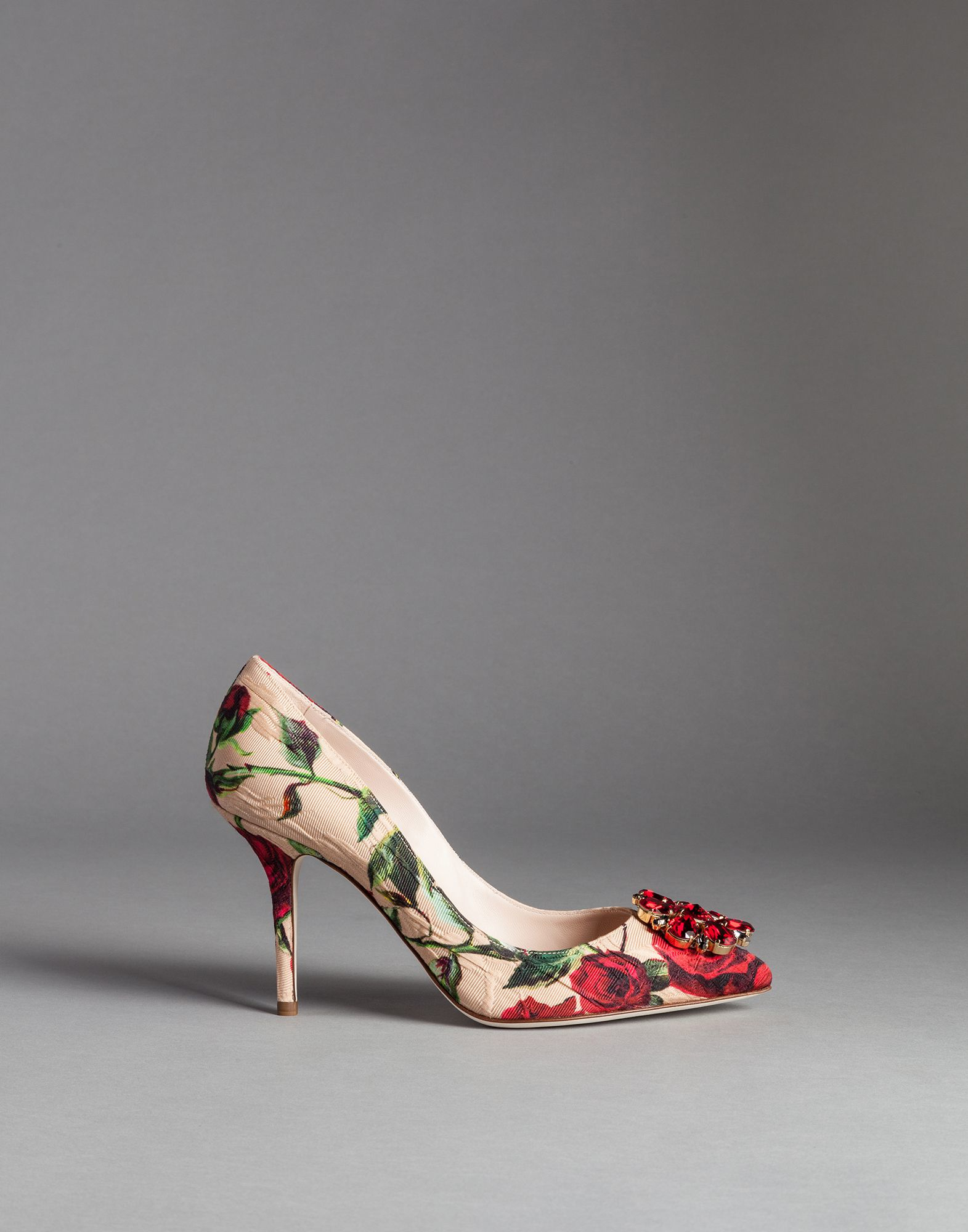 dolce gabbana rose shoes