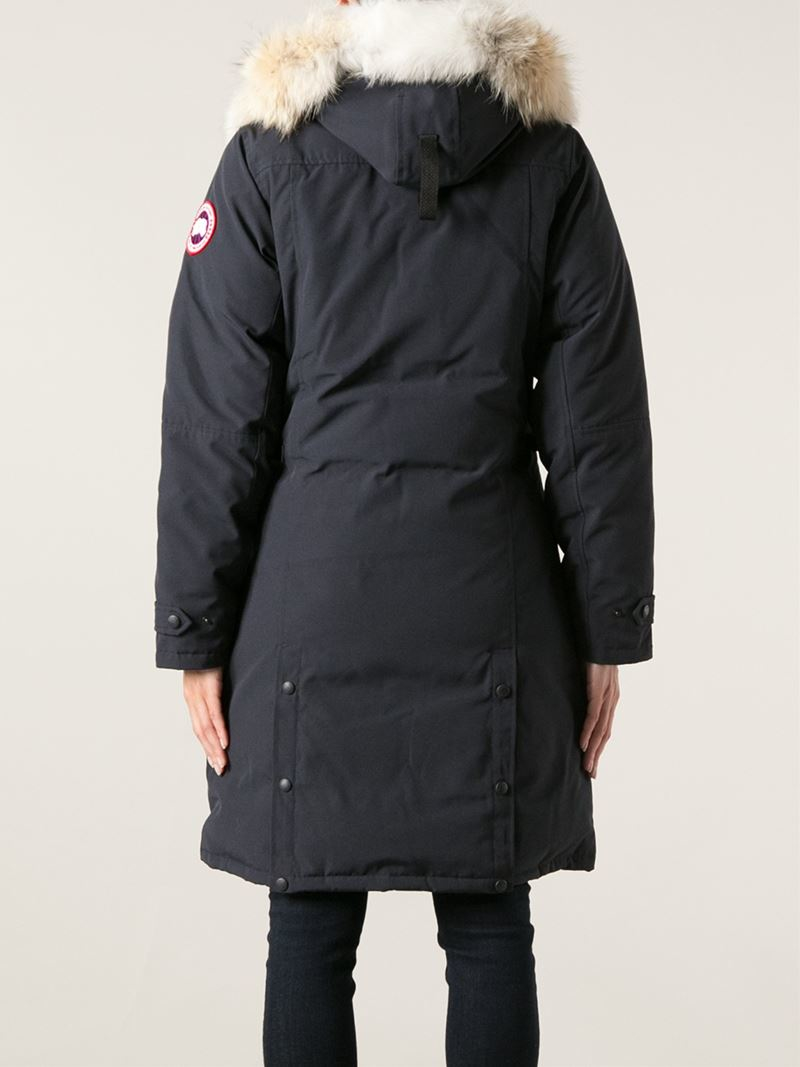 Canada Goose 'kensington' Parka in Black - Lyst