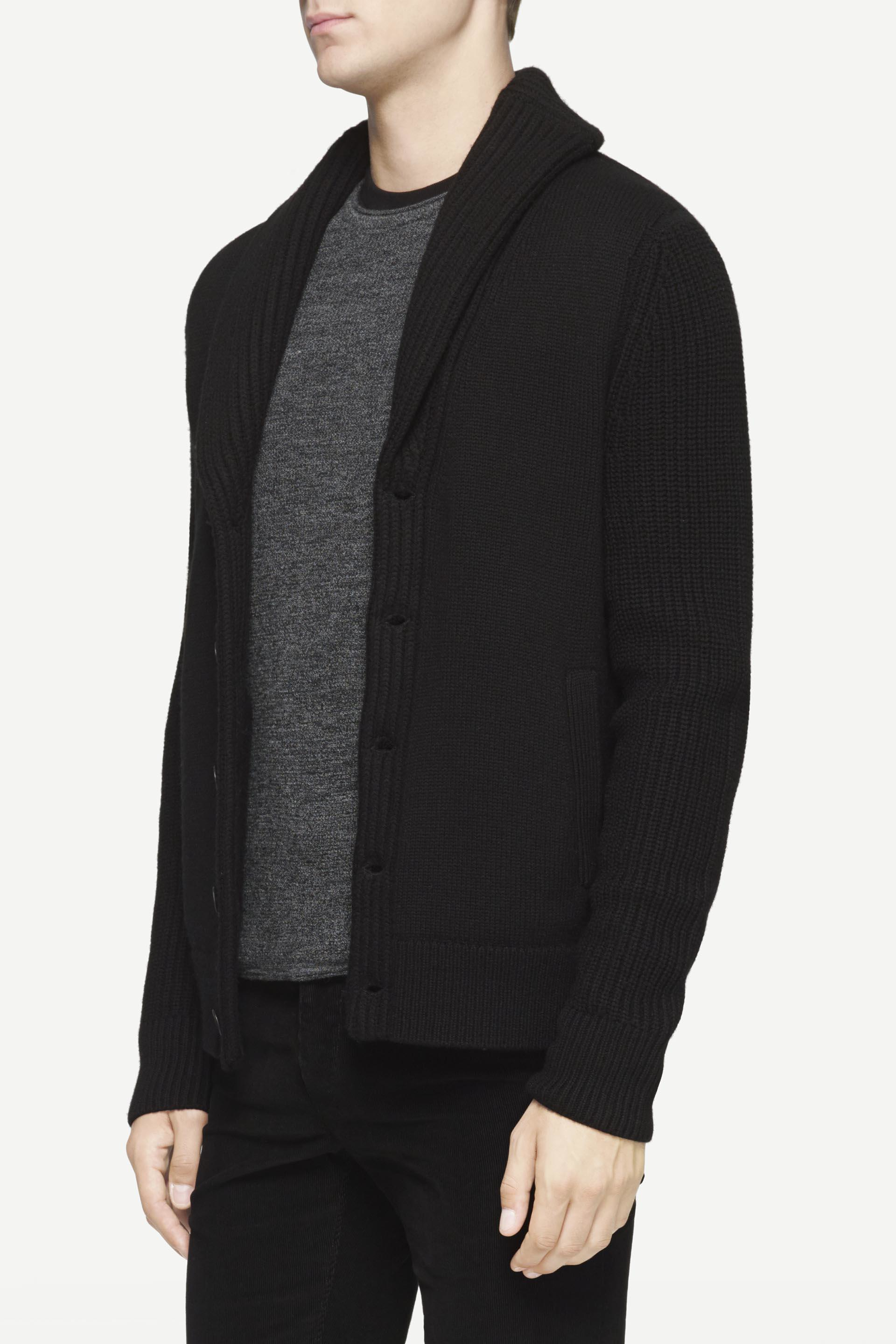 rag and bone cardiff shawl cardigan