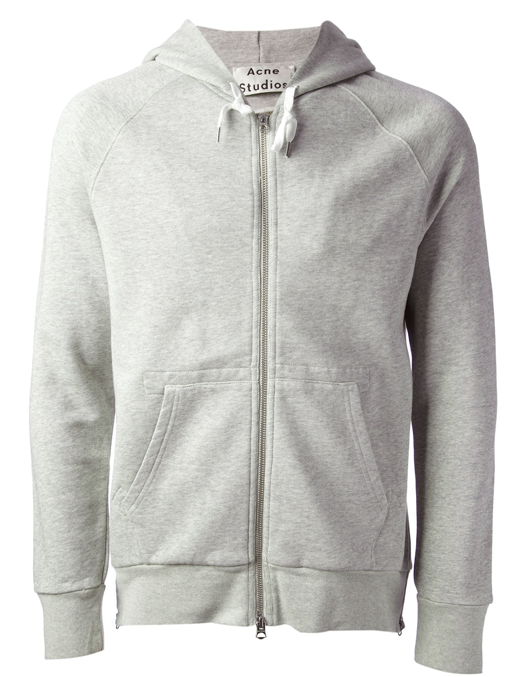 acne grey hoodie