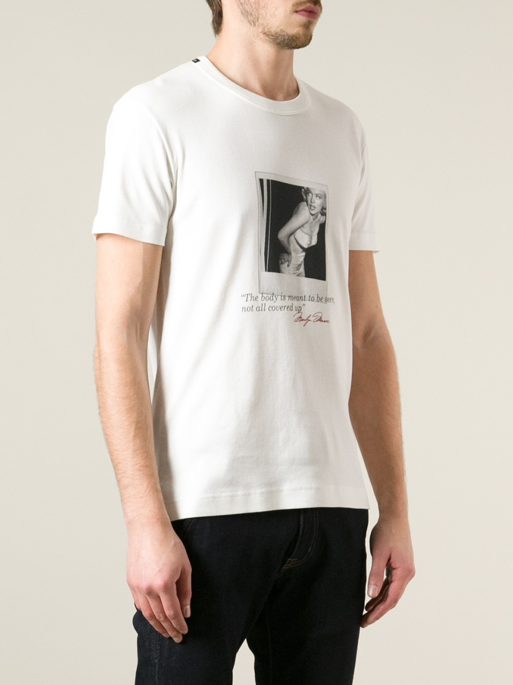 dolce gabbana marilyn monroe t shirt