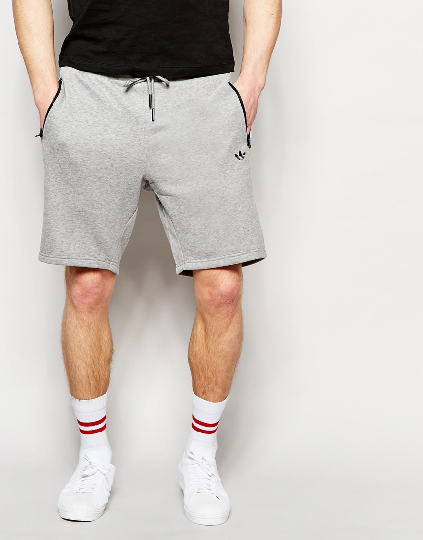 Lyst - Adidas Originals Essentials Shorts Aj7453 in Gray for Men