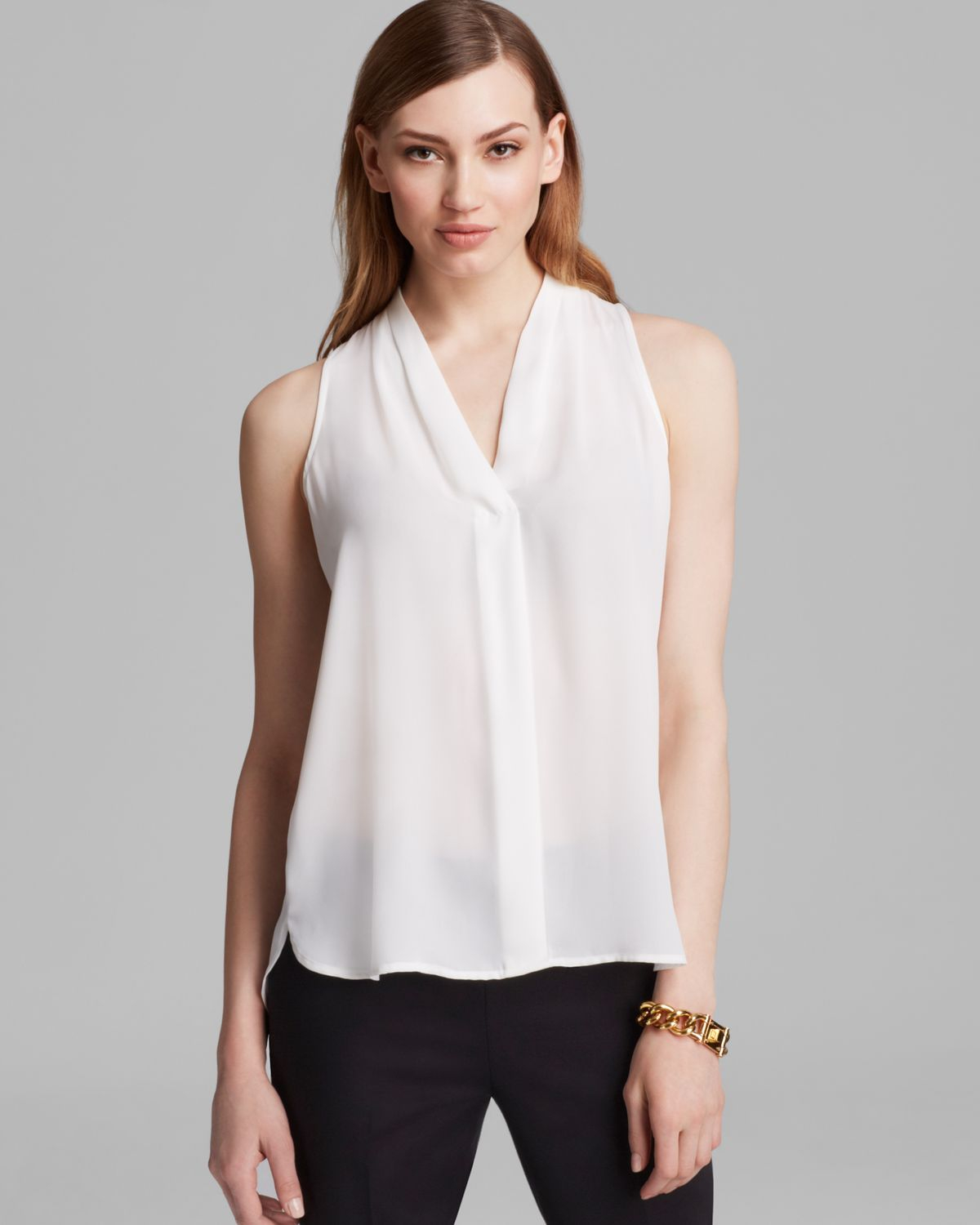 vince camuto sleeveless top