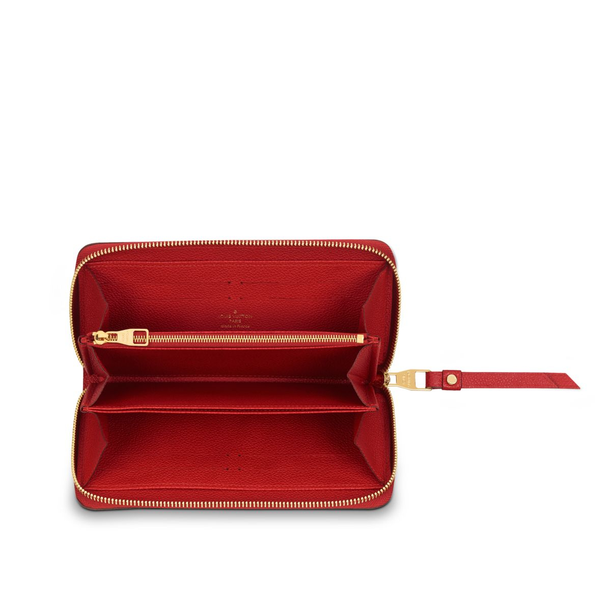 Louis vuitton Zippy Wallet in Red (Cherry) | Lyst