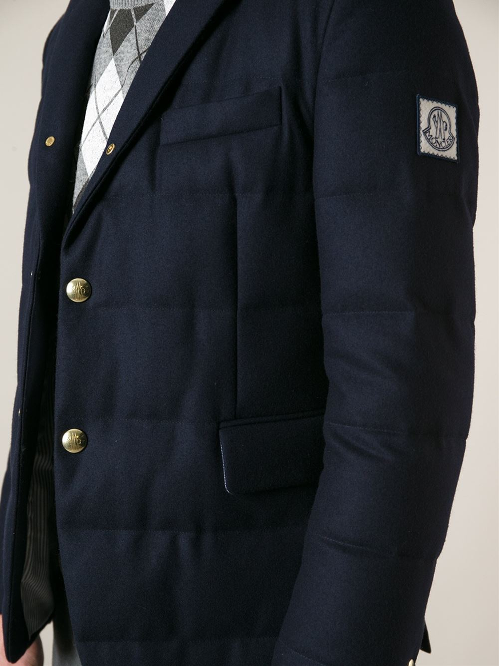 moncler gamme bleu