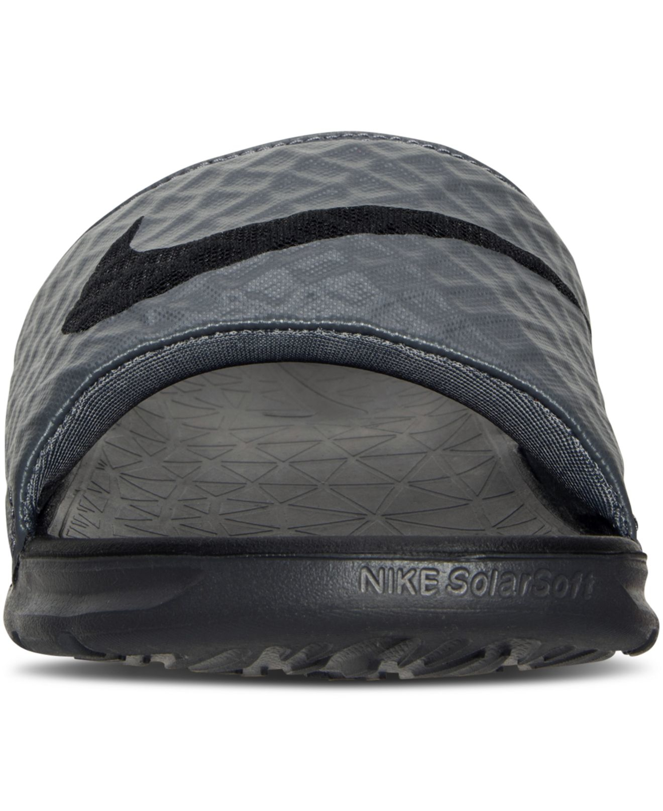 men's benassi solarsoft slide 2 sandals from finish line