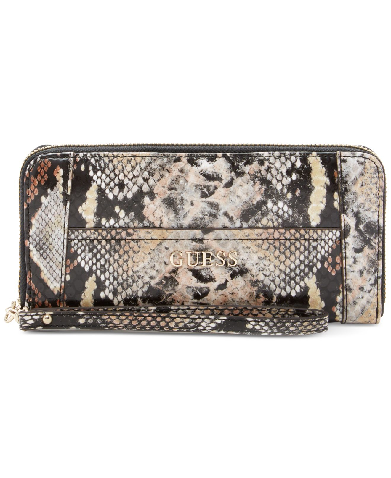 guess snakeskin wallet