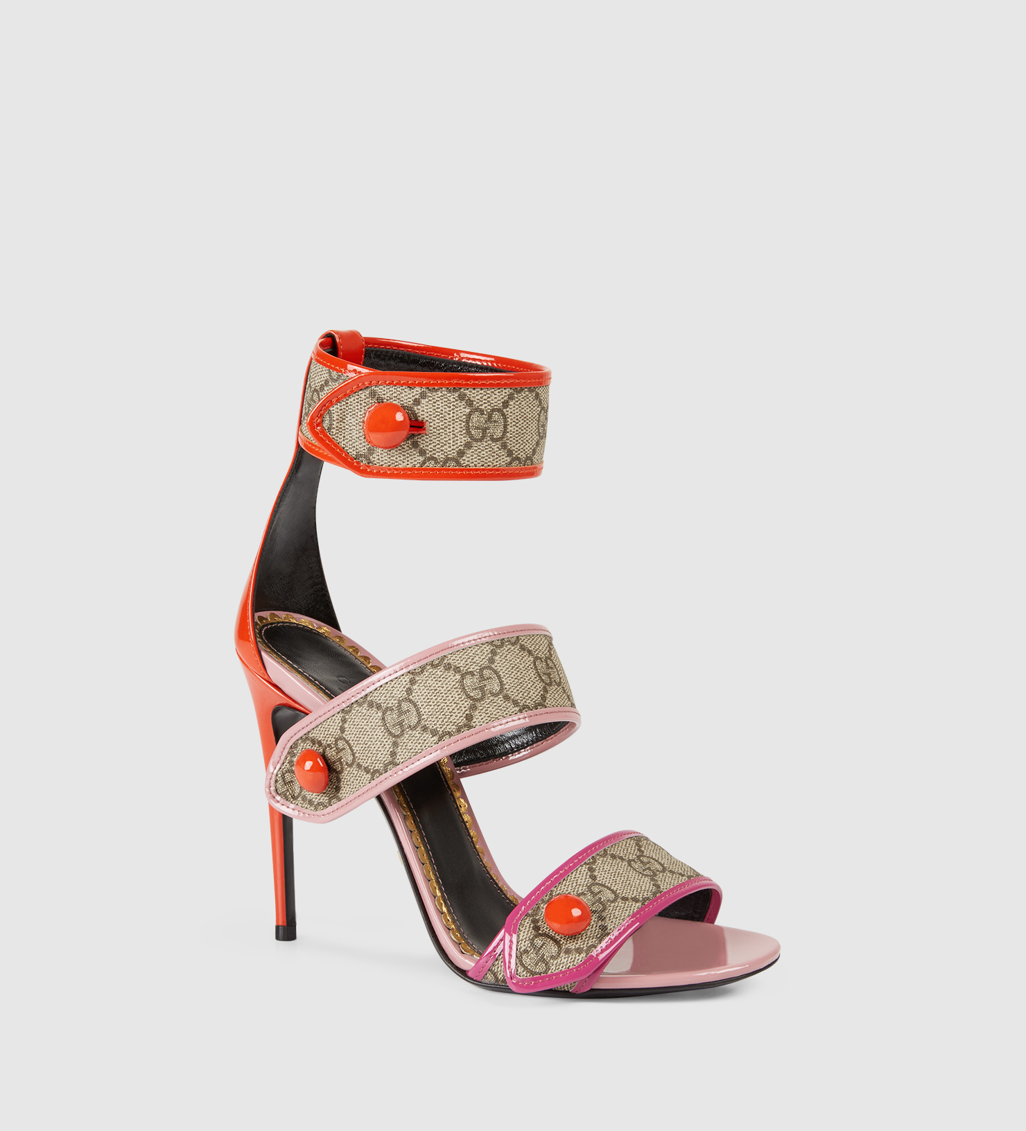 gucci gg supreme heels
