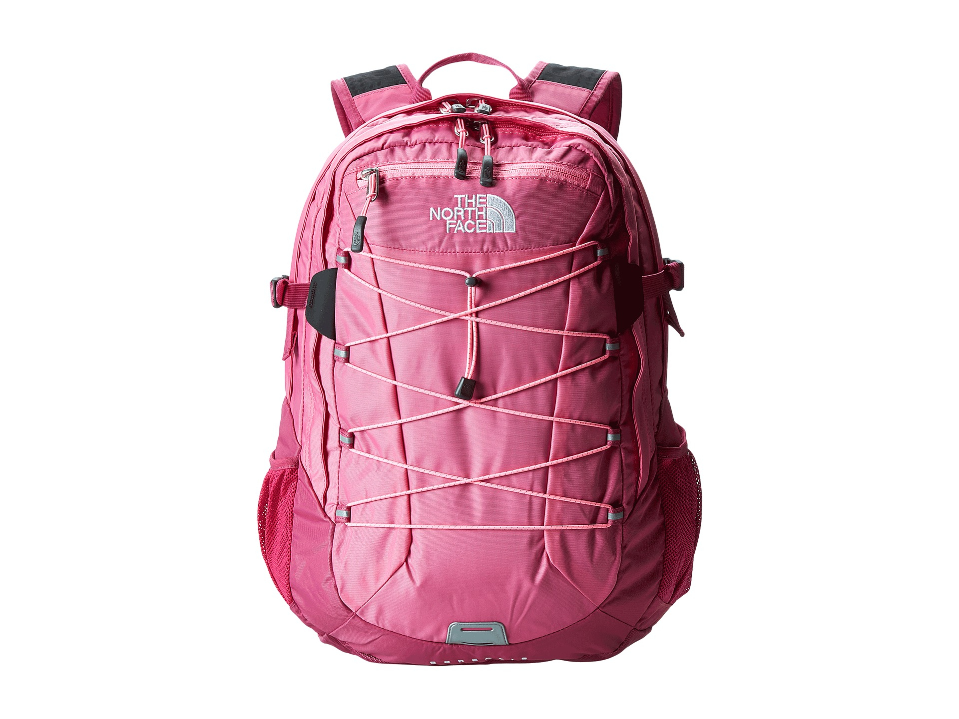the north face pink backpacks