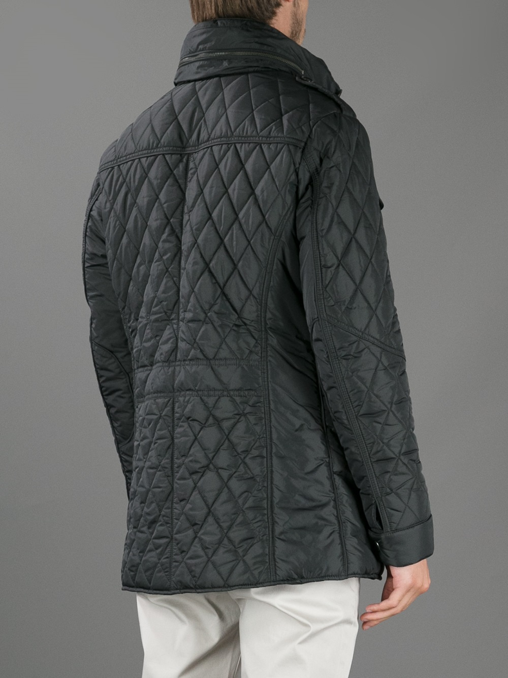 hackett quilted blazer