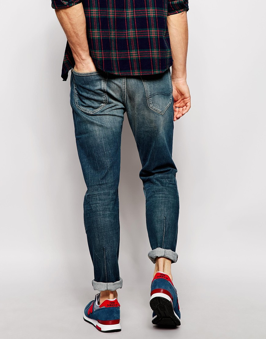extreme tapered jeans
