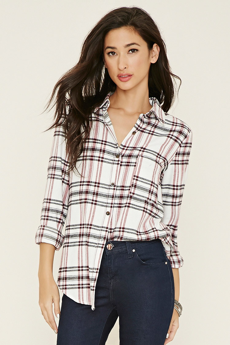 forever 21 plaid flannel