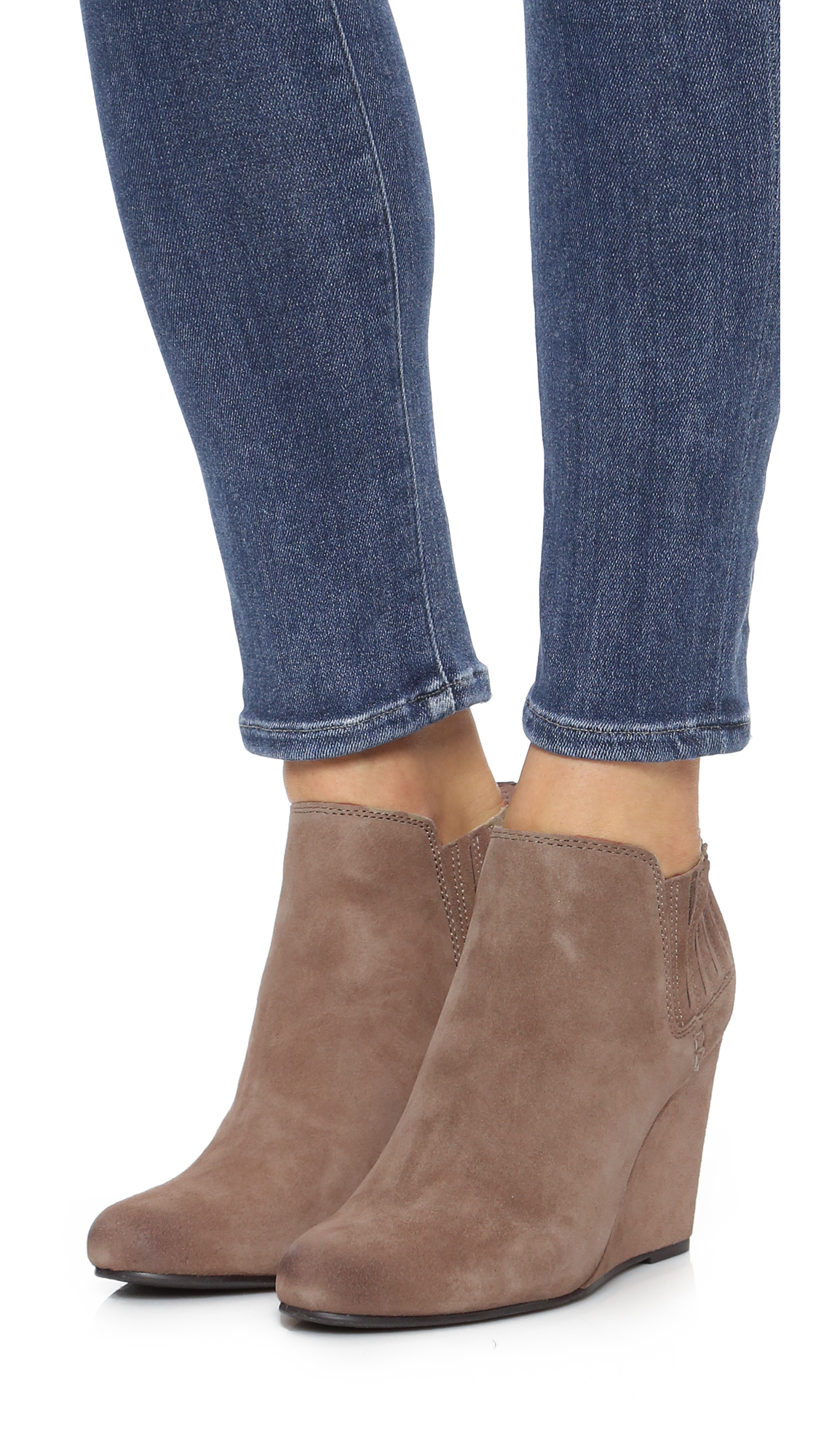 dolce vita wedge ankle boots
