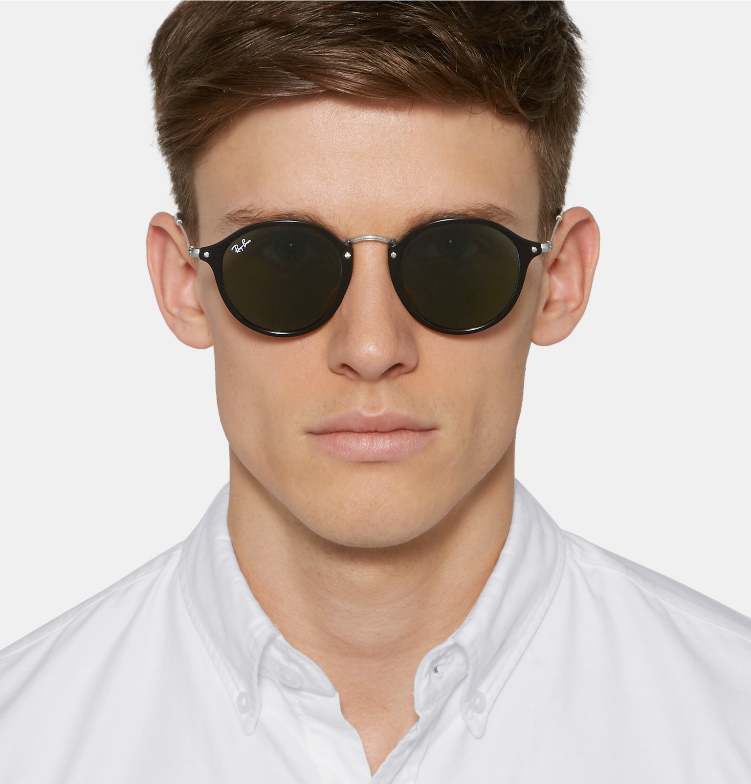 Mens Ray Ban Round Sunglasses