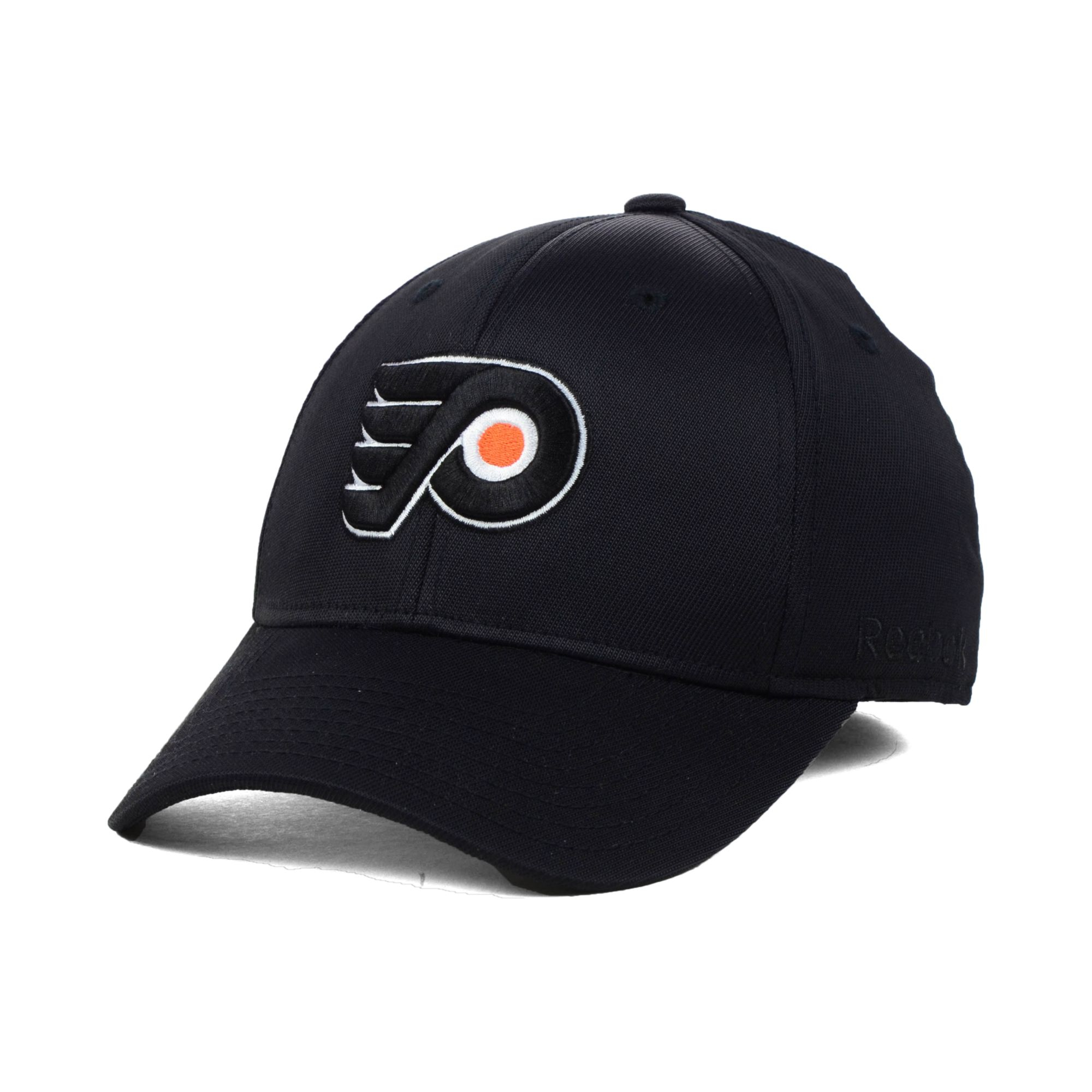 Reebok Philadelphia Flyers Nhl Hat Trick 2.0 Cap in Black for Men