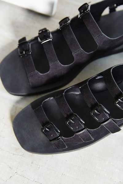 Urban Outfitters Ada Suede Gladiator Sandal in Black | Lyst Urban Outfitters Ada Suede Gladiator Sandal in Black | Lyst