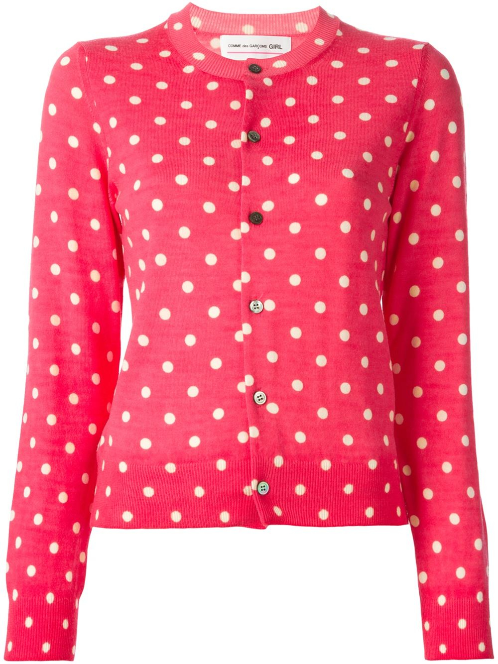 converse comme des garçons polka dot