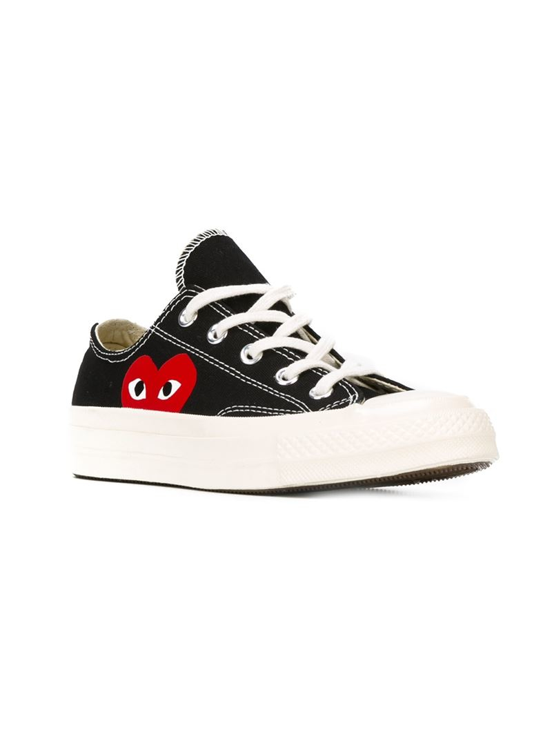 comme des garcons black sneakers
