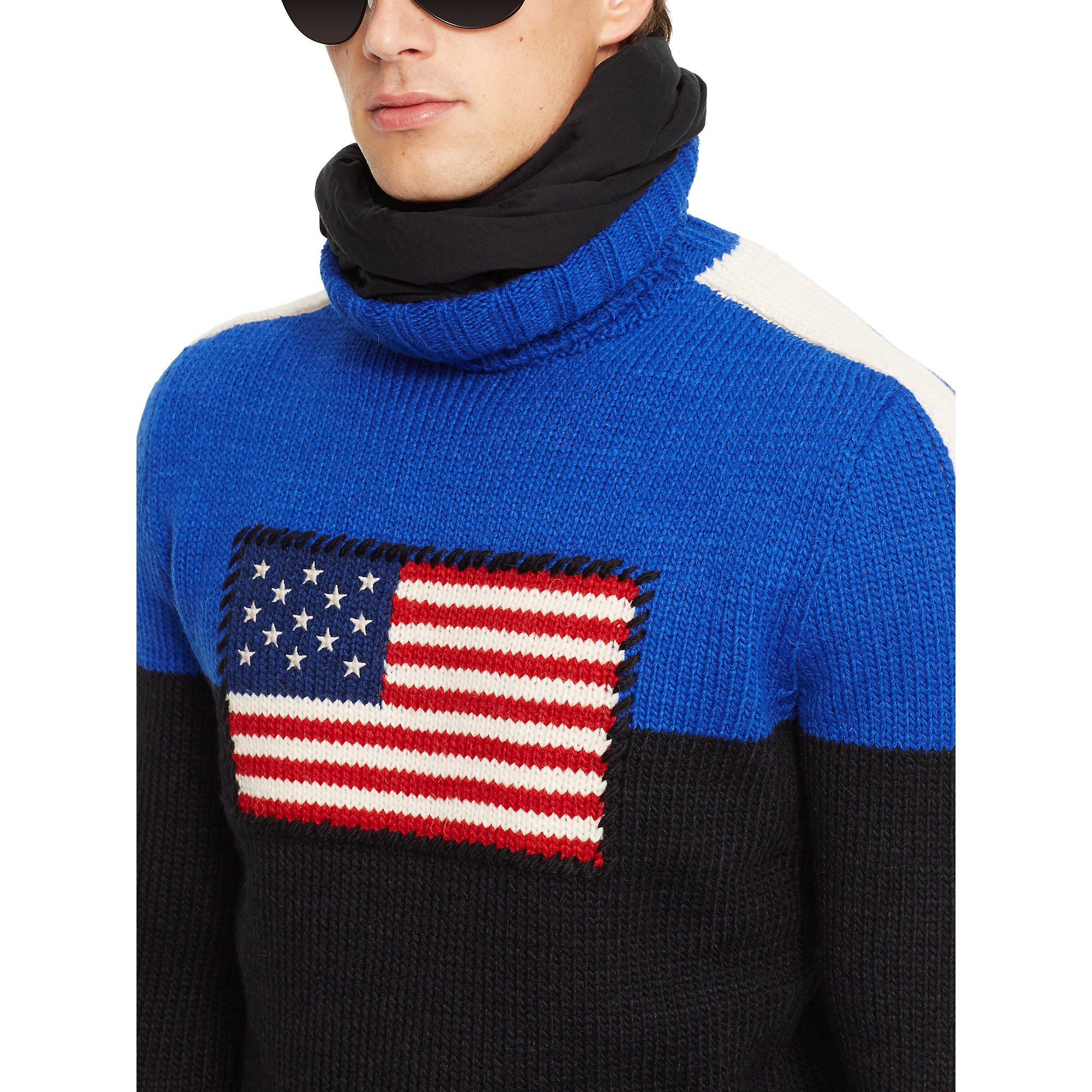 ralph lauren flag jumper men's