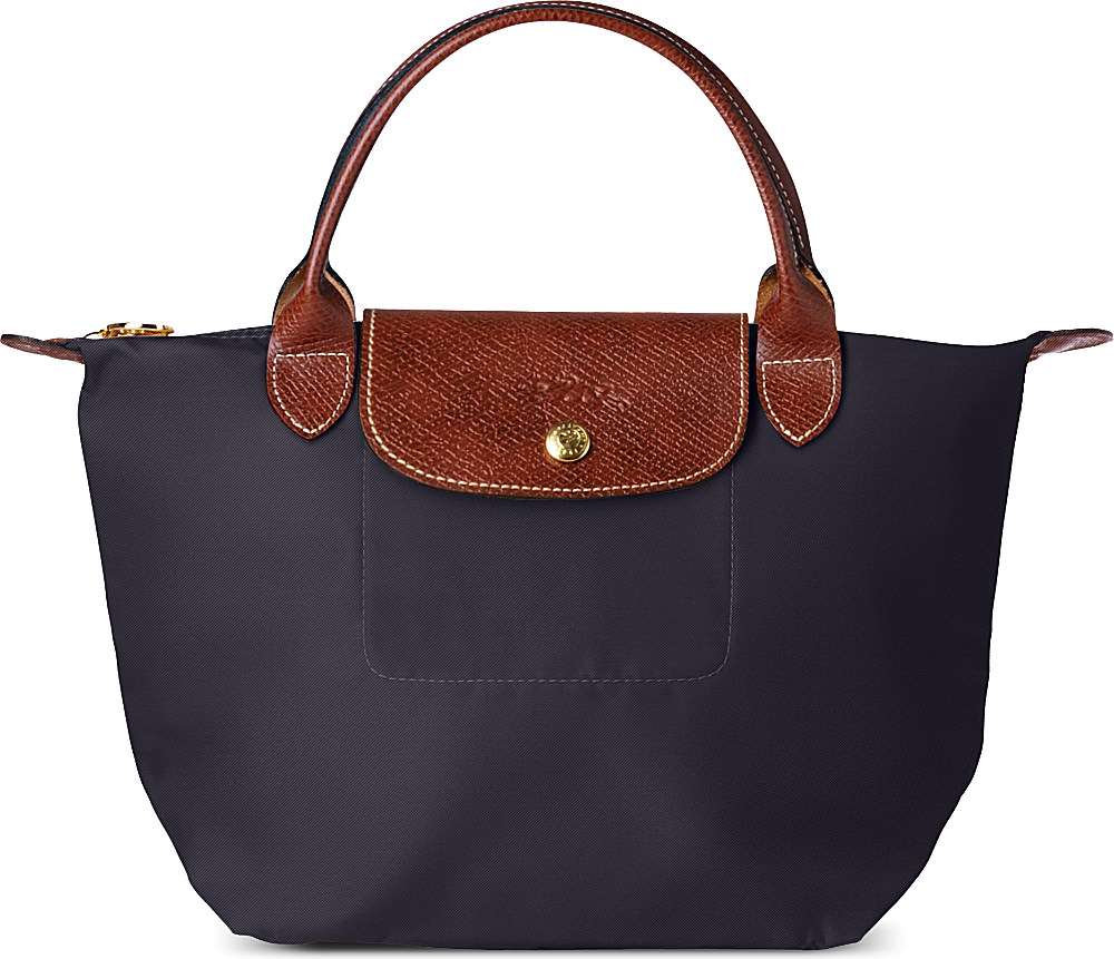 Longchamp Le Pliage Small Handbag in Purple (Myrtille) | Lyst