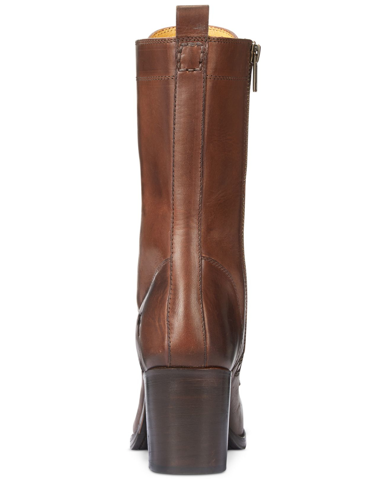frye kendall lace up