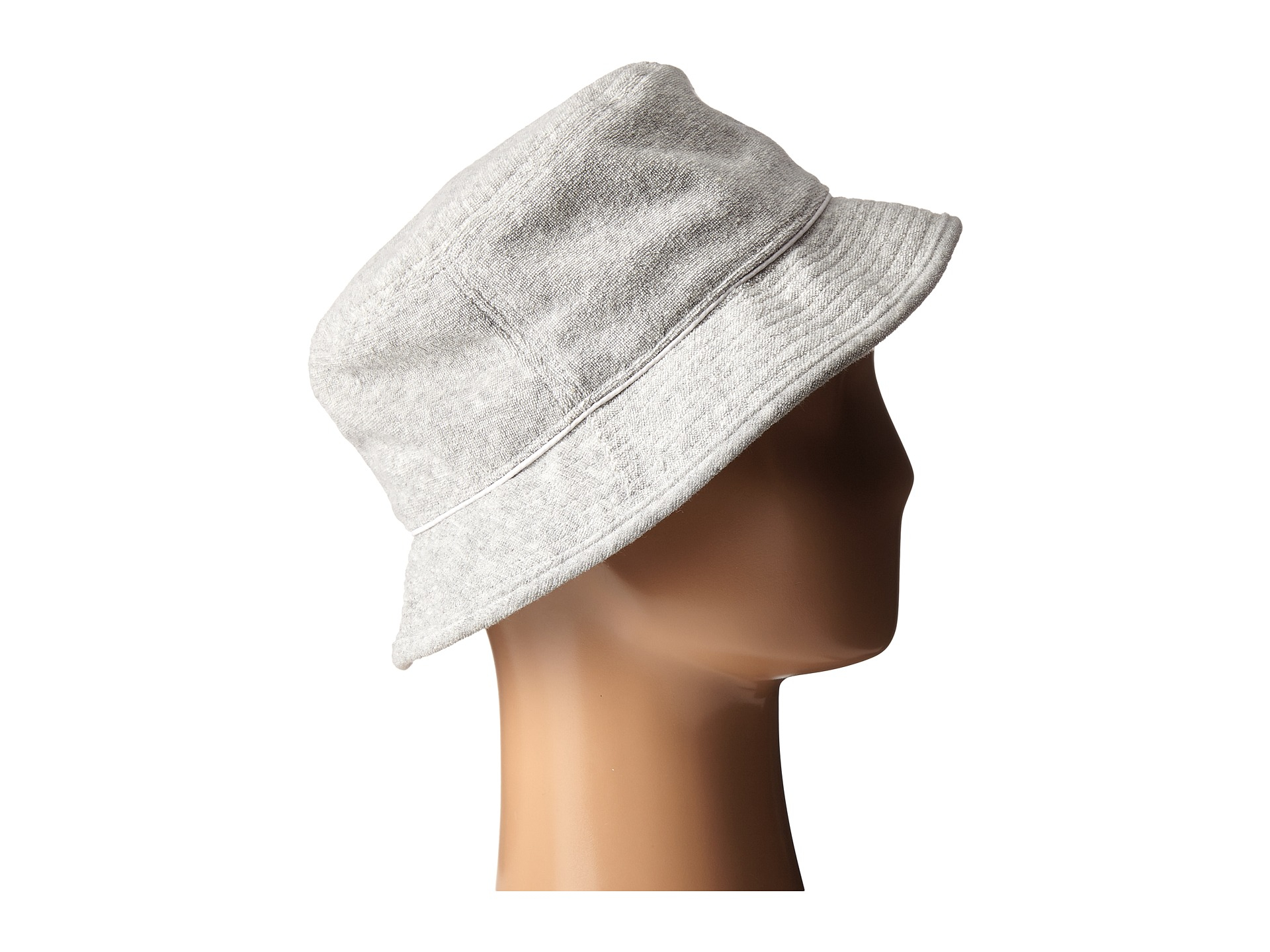 Original Penguin Cotton Terry Cloth Bucket Hat in Gray for Men - Lyst