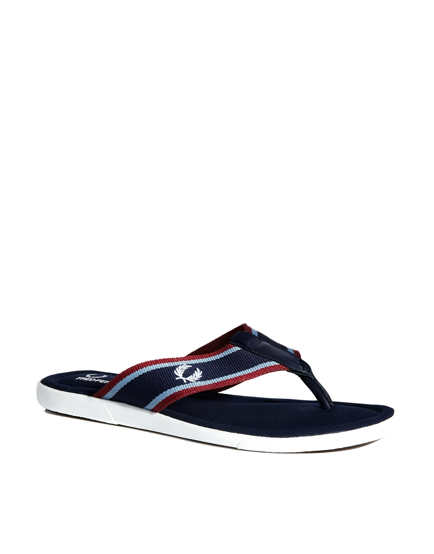 Fred Perry Seacroft Sandals in Blue for 
