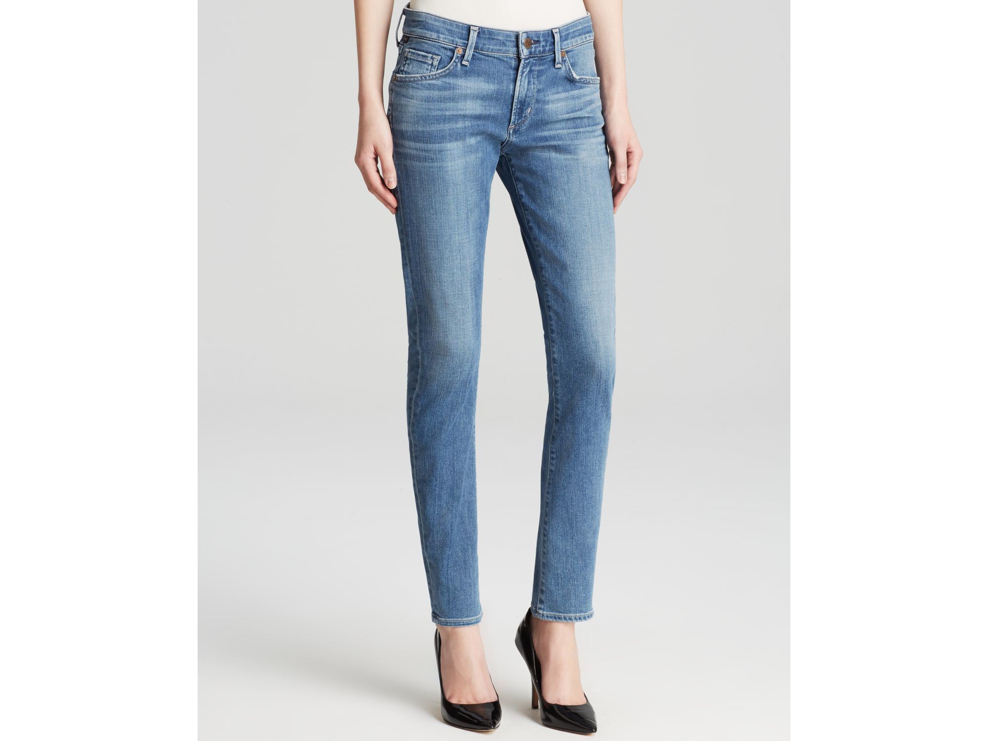 citizens of humanity arielle mid rise skinny