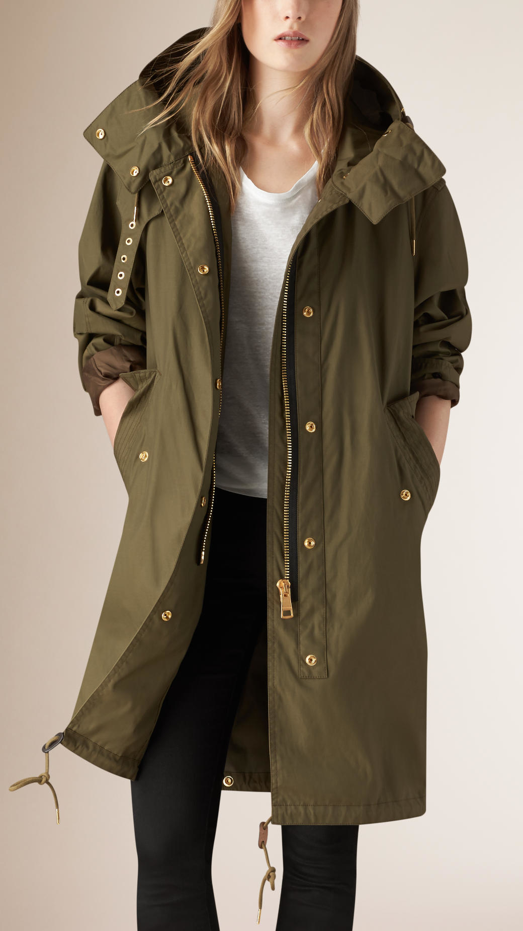 burberry parka