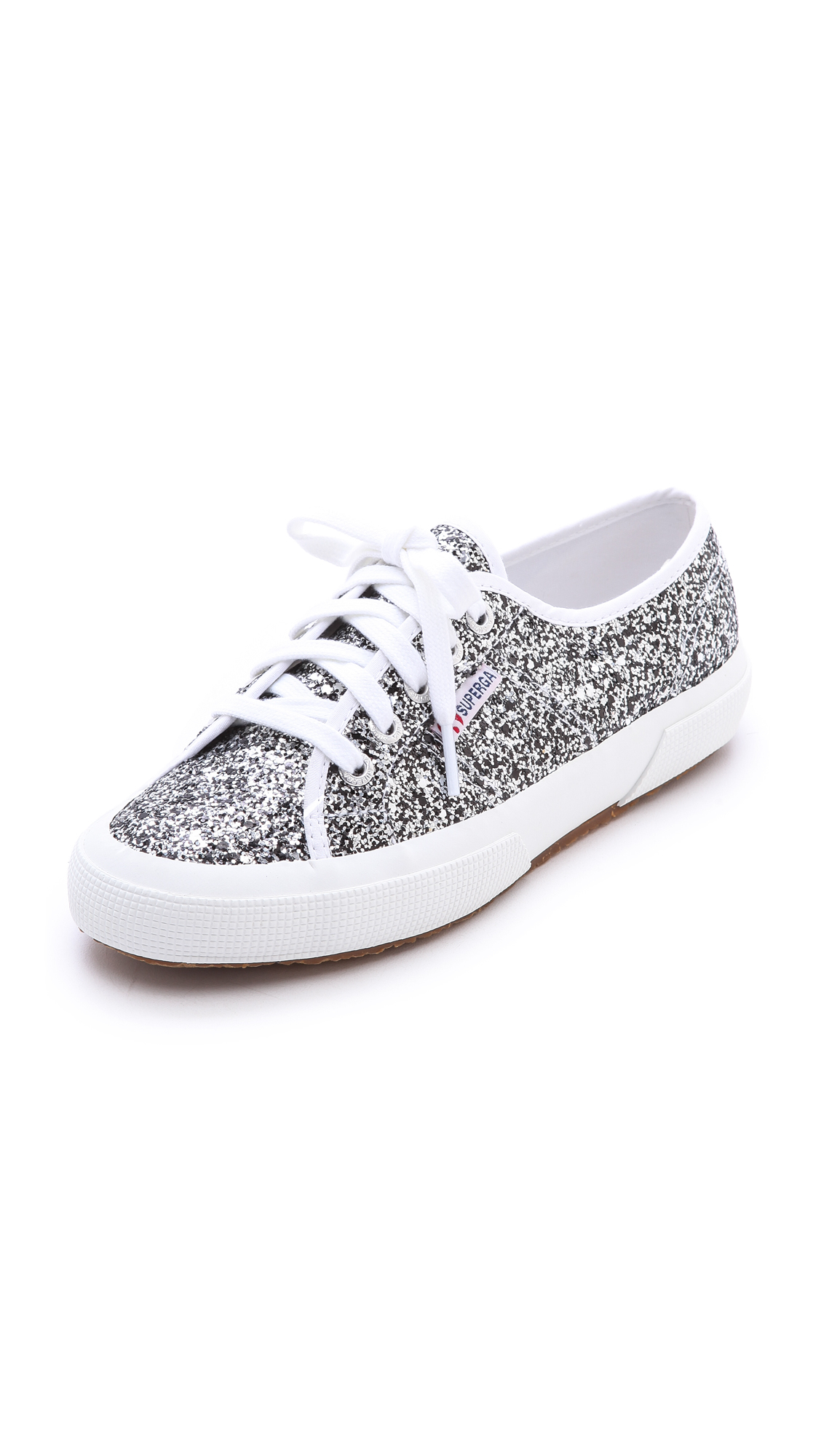 Superga Glitter Sneakers - Multi in Metallic | Lyst