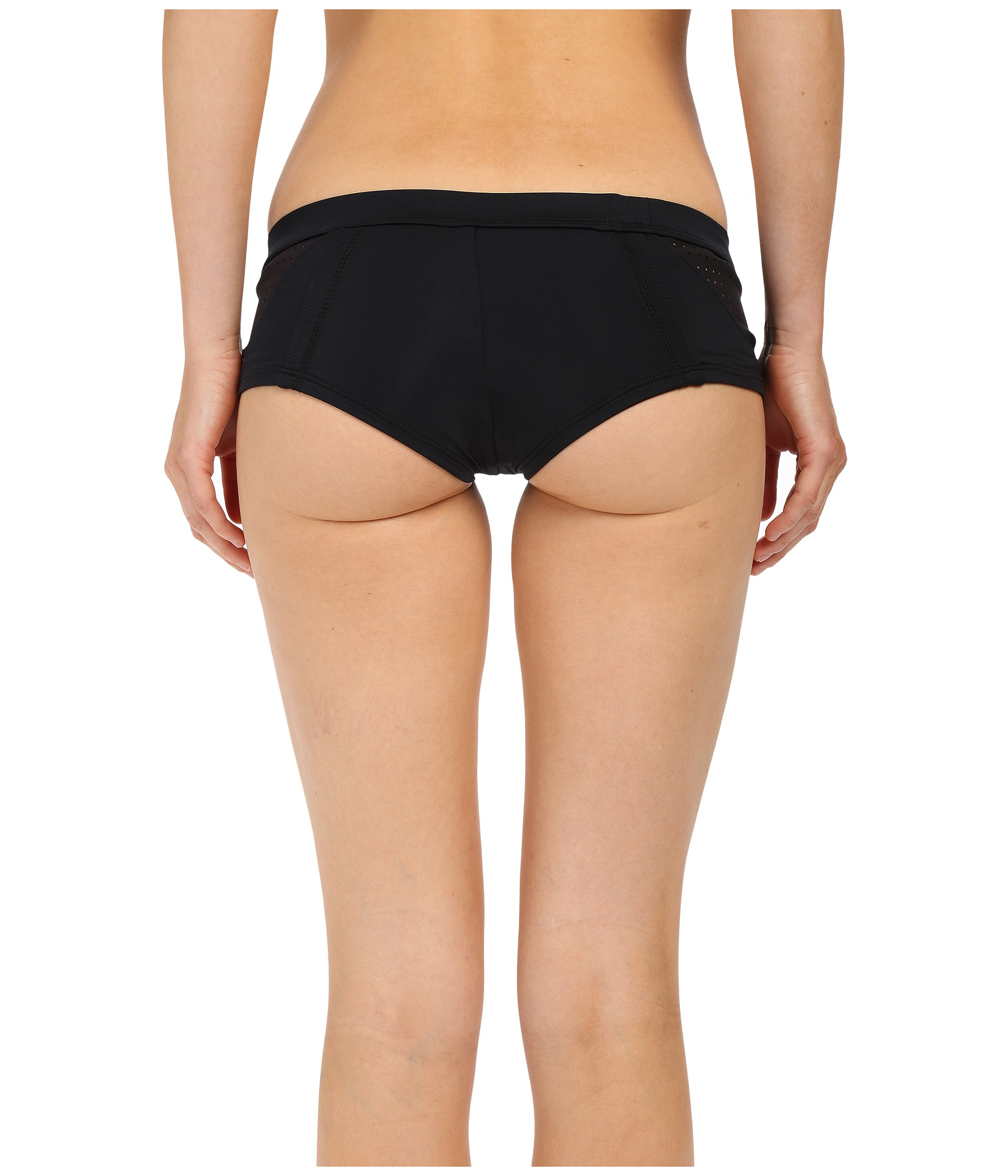 Vitamin A Morgan Cheeky Boyshorts in Black