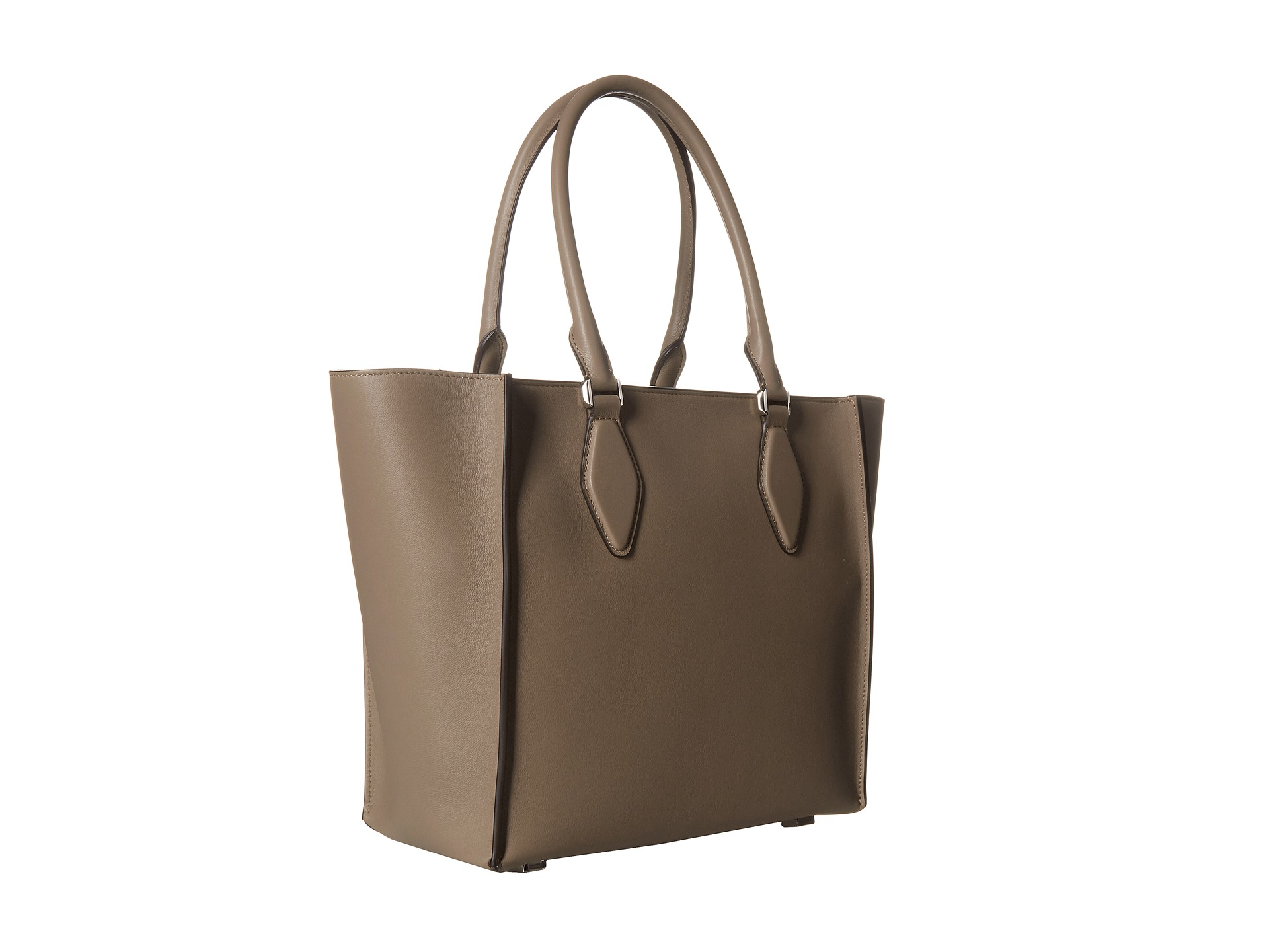 Balehval Inspirere Ægte Michael Kors Gracie Large Tote in Dark Taupe (Brown) - Lyst