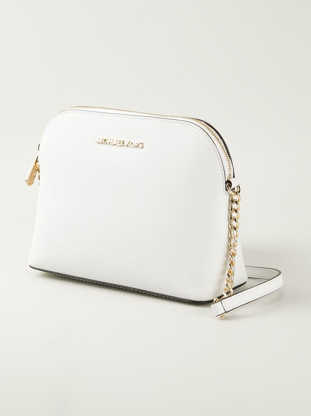 MICHAEL Michael Kors 'Cindy' Crossbody Bag in White | Lyst