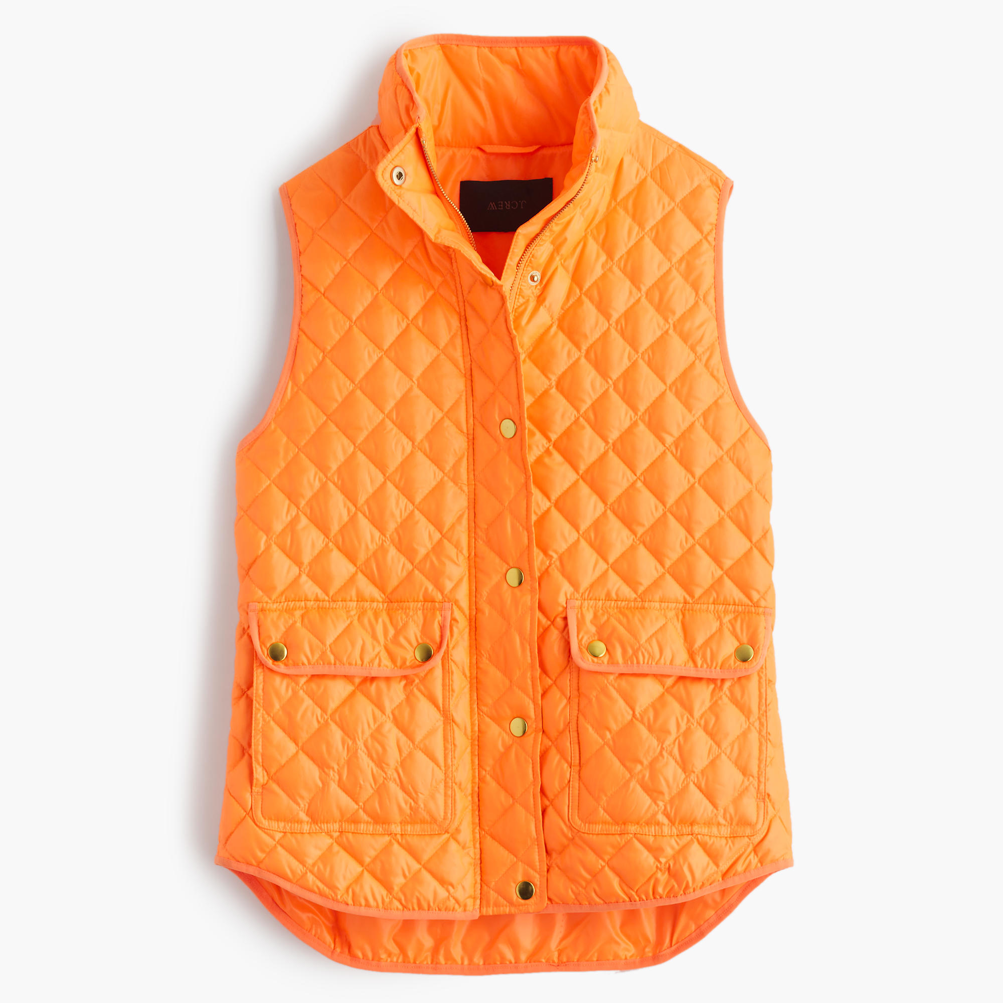 orange puffer vest back to the future