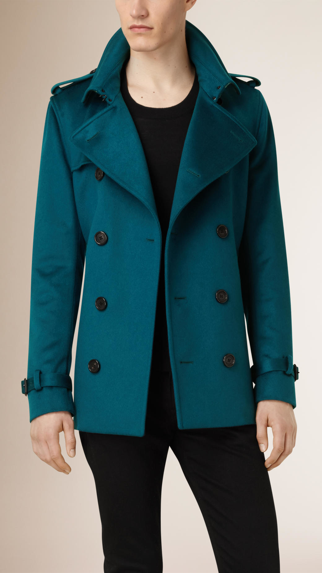 Teal blue coat Clearance