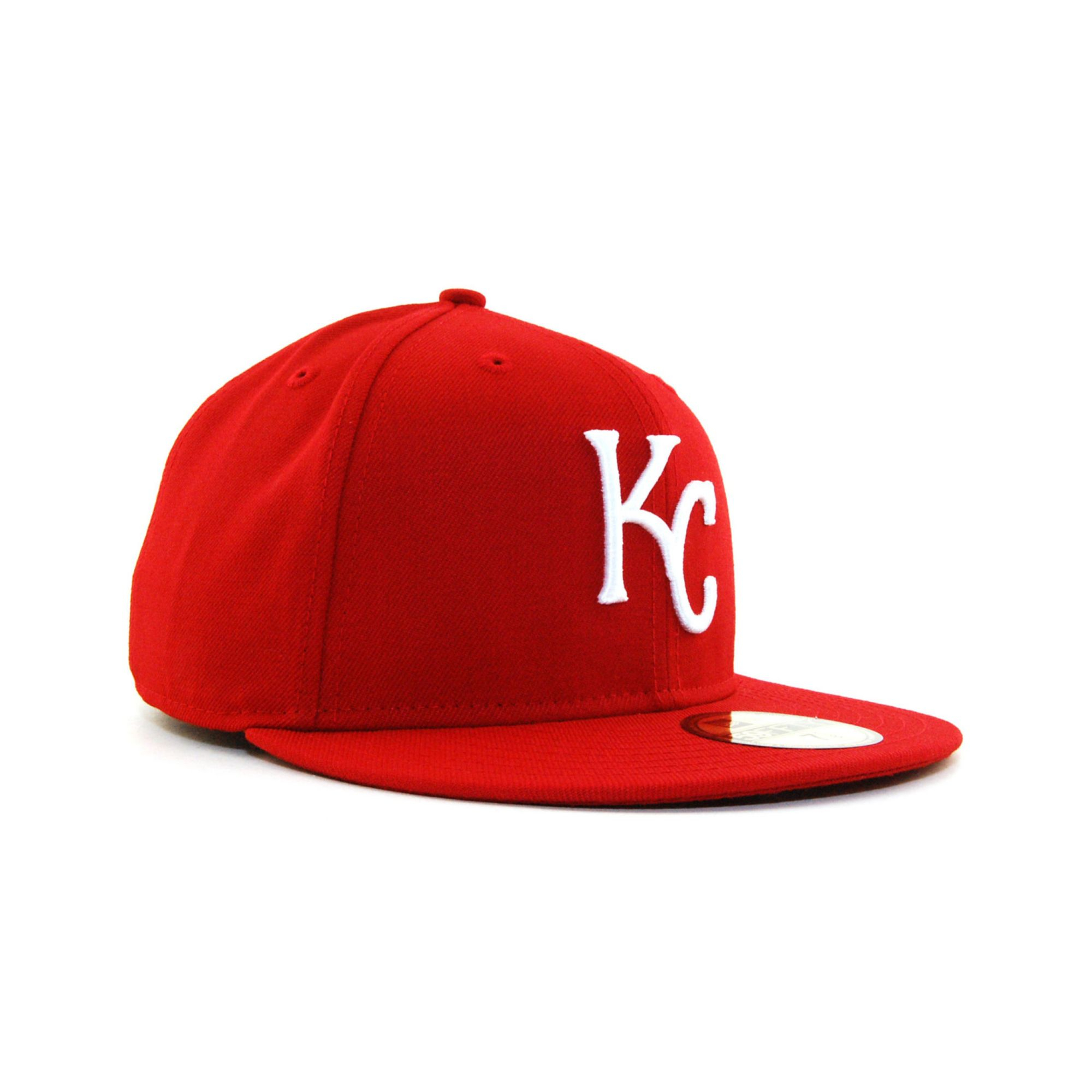 KTZ Kansas City Royals Cdub 59fifty Cap in Red for Men