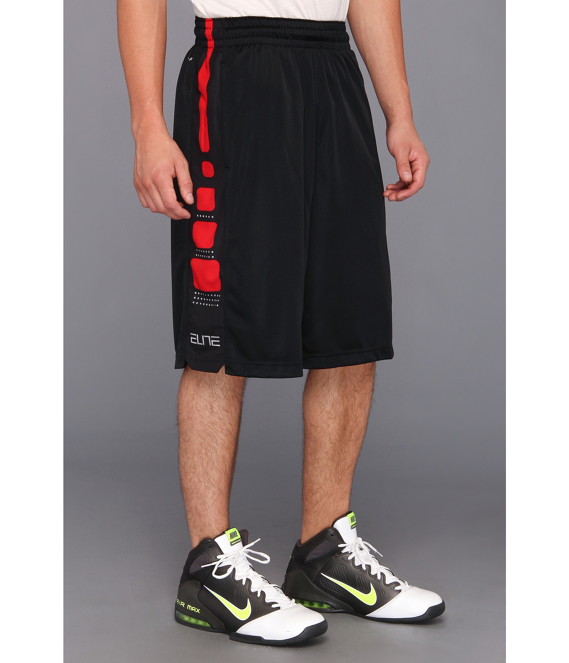 Nike Elite Stripe Short in Black/White/University Red (Black) for Men | Lyst
