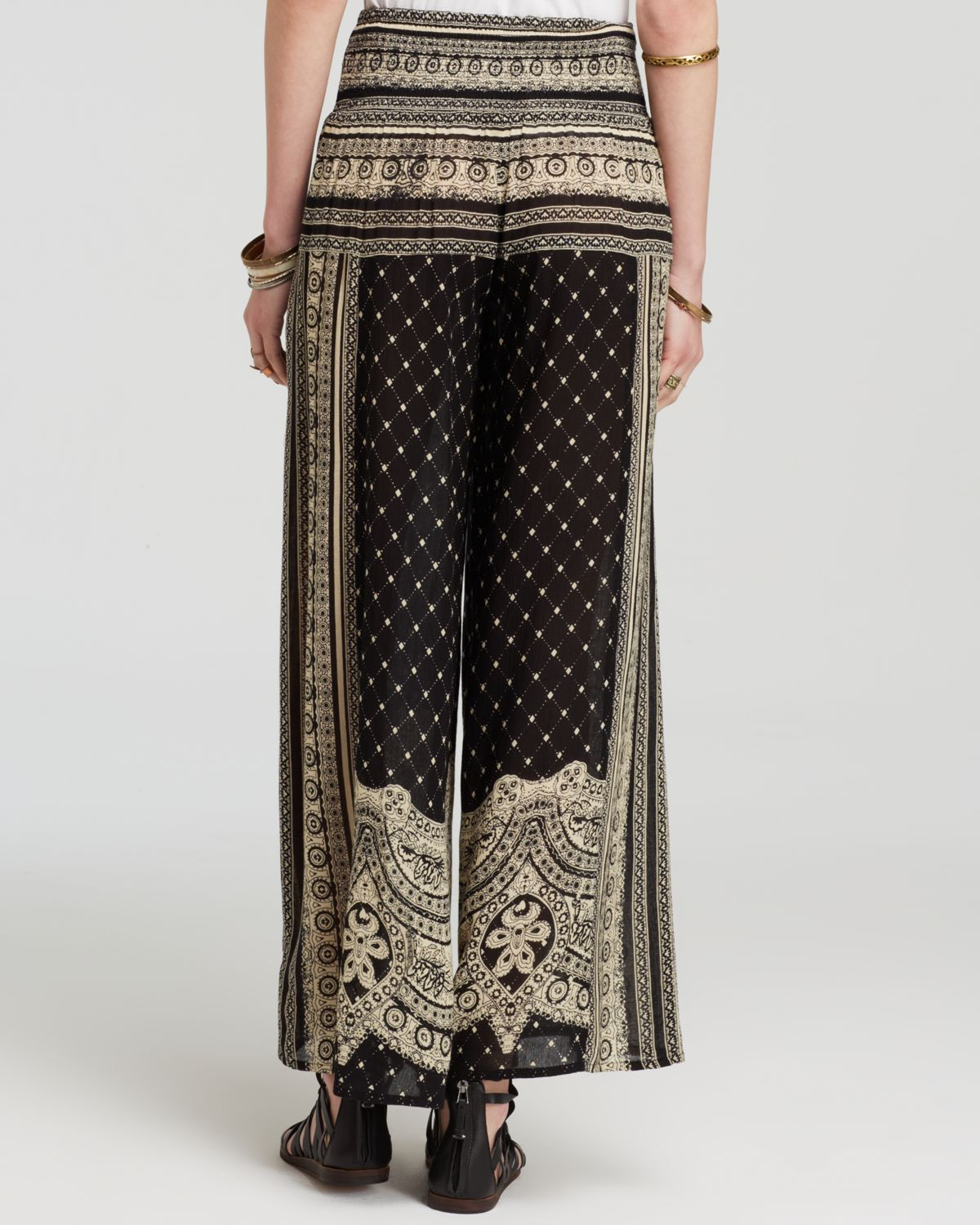 free people see you again smocked pant free people see you again smocked pant