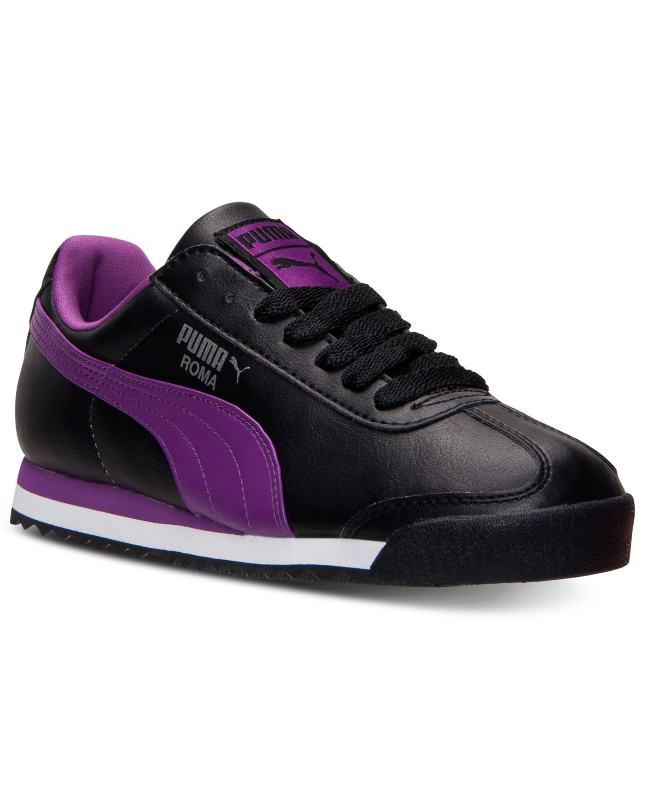 Lyst - Puma Women'S Roma Basic Casual Sneakers From Finish Line in Black