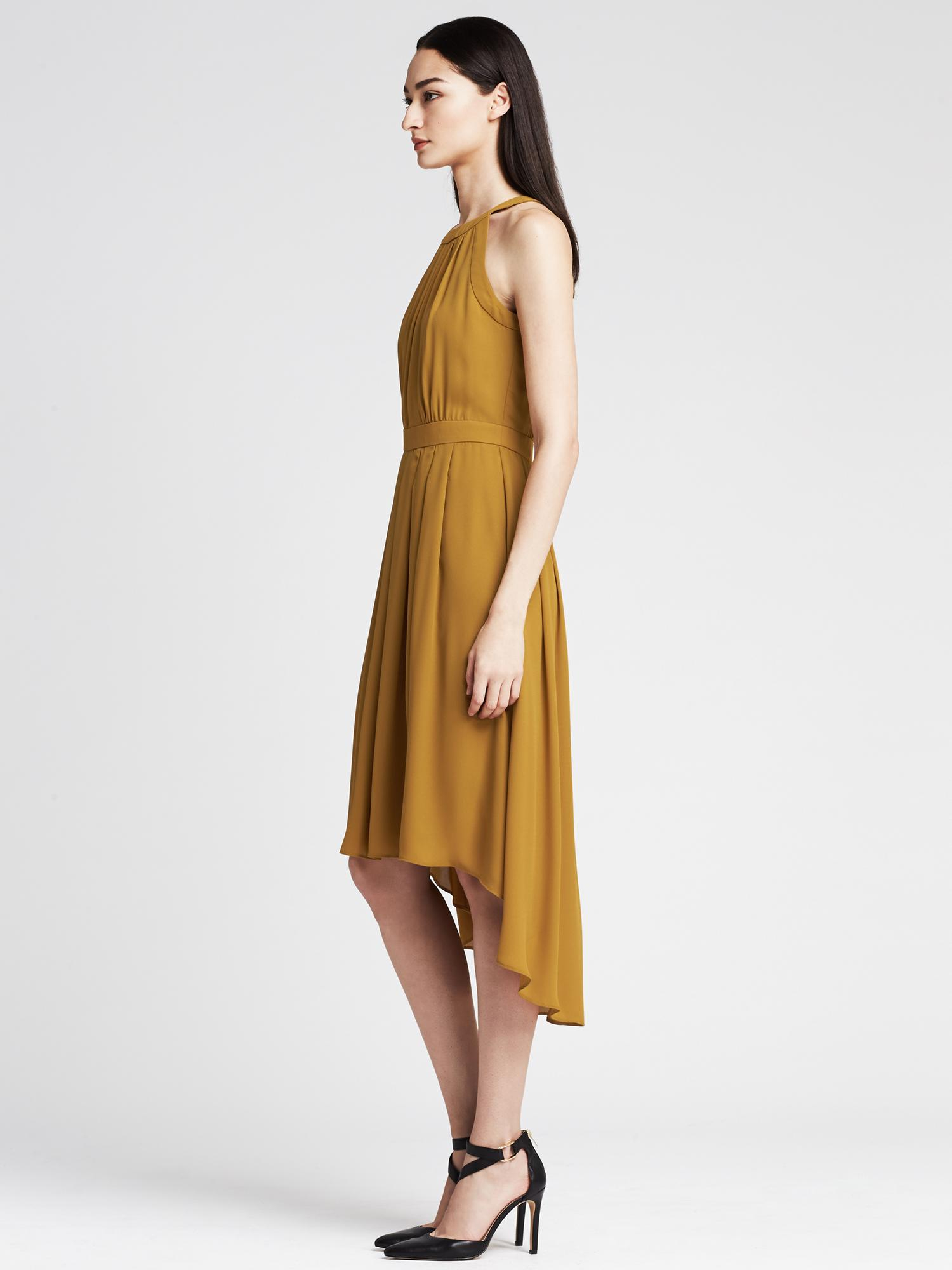 ruched bum maxi dress