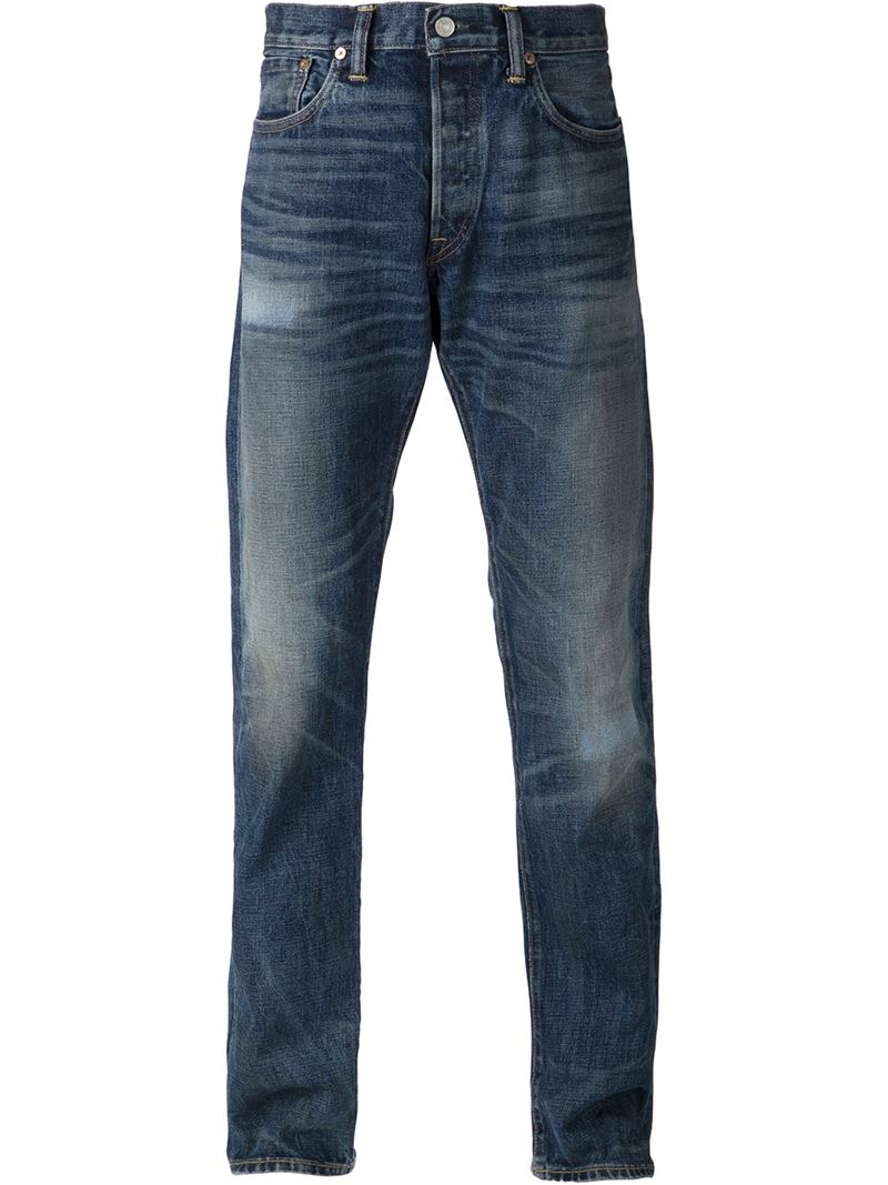 rrl straight leg jeans