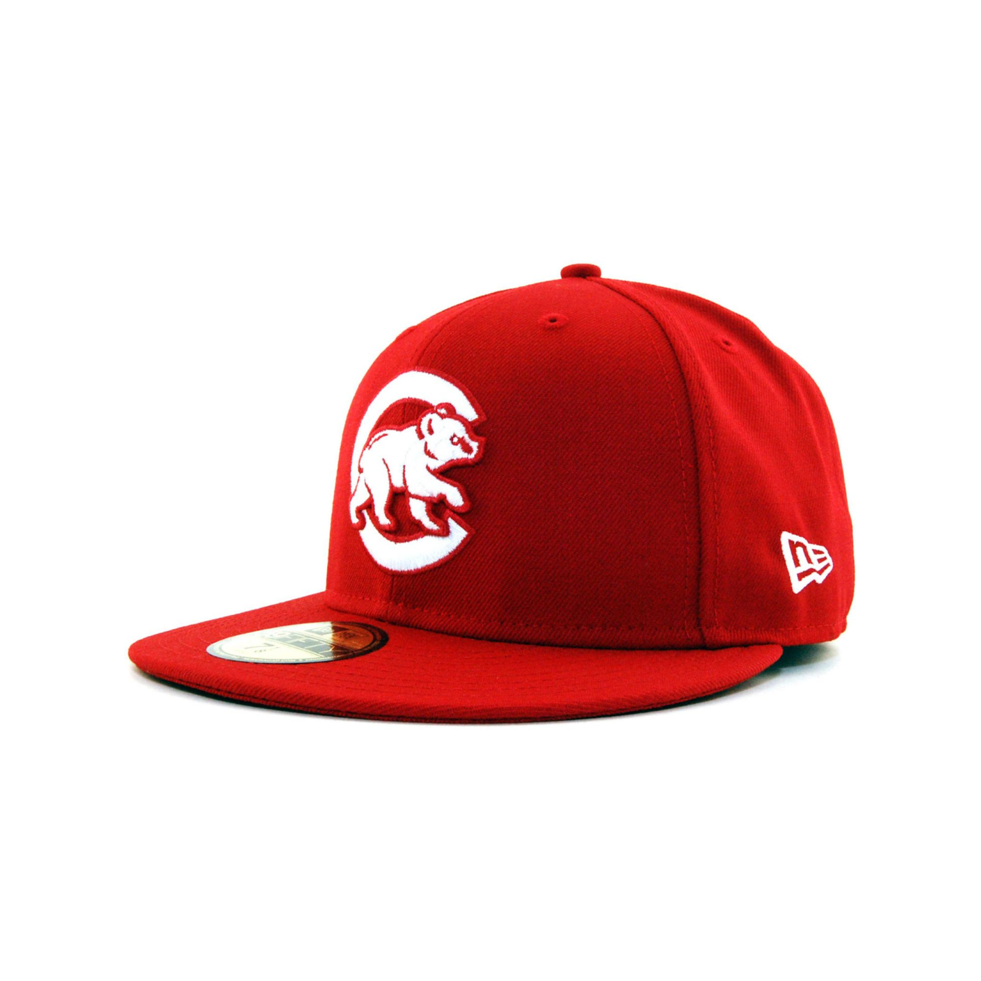 Chicago Varsity Red Coll. Cubs 59FIFTY New Era Red Fitted Hat Grey