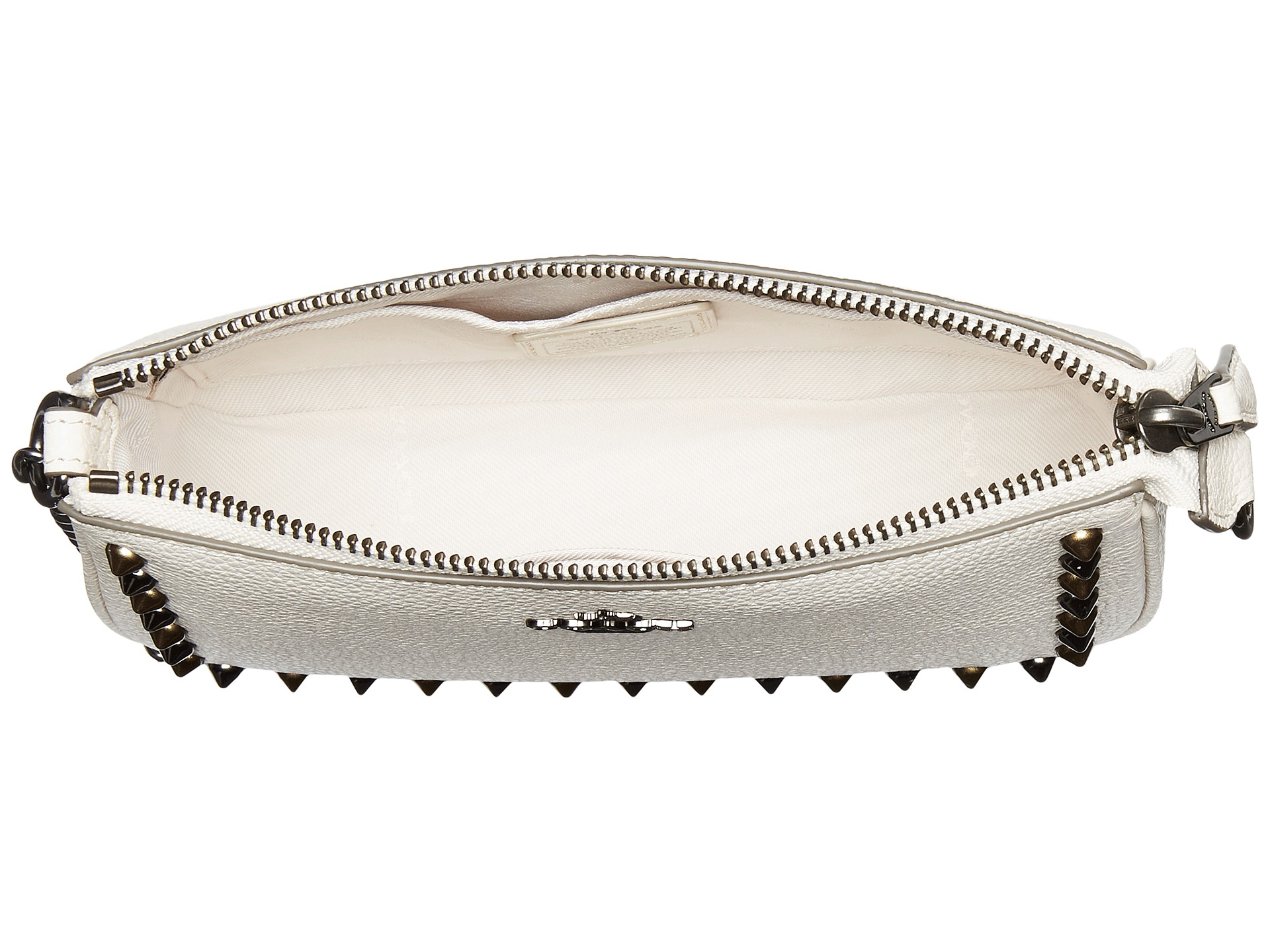 COACH Nolita Wristlet 19 in qb/Chalk (White) Lyst