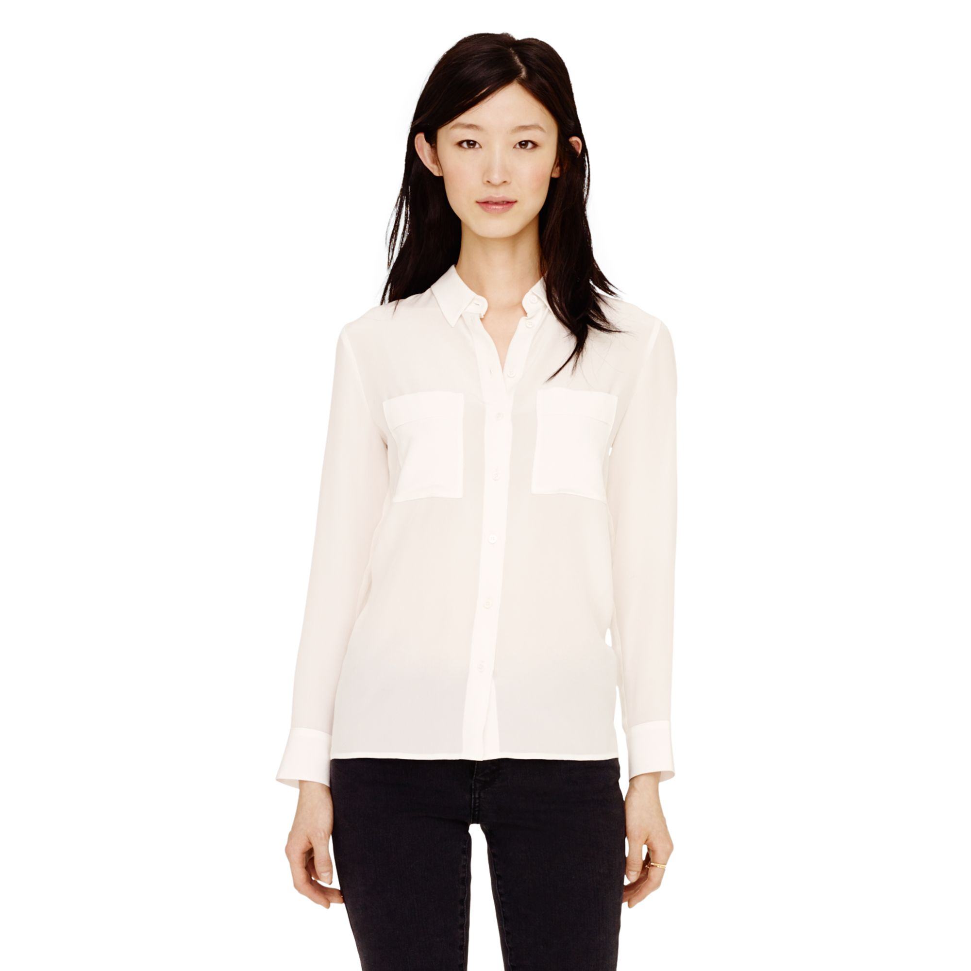 club monaco silk shirt