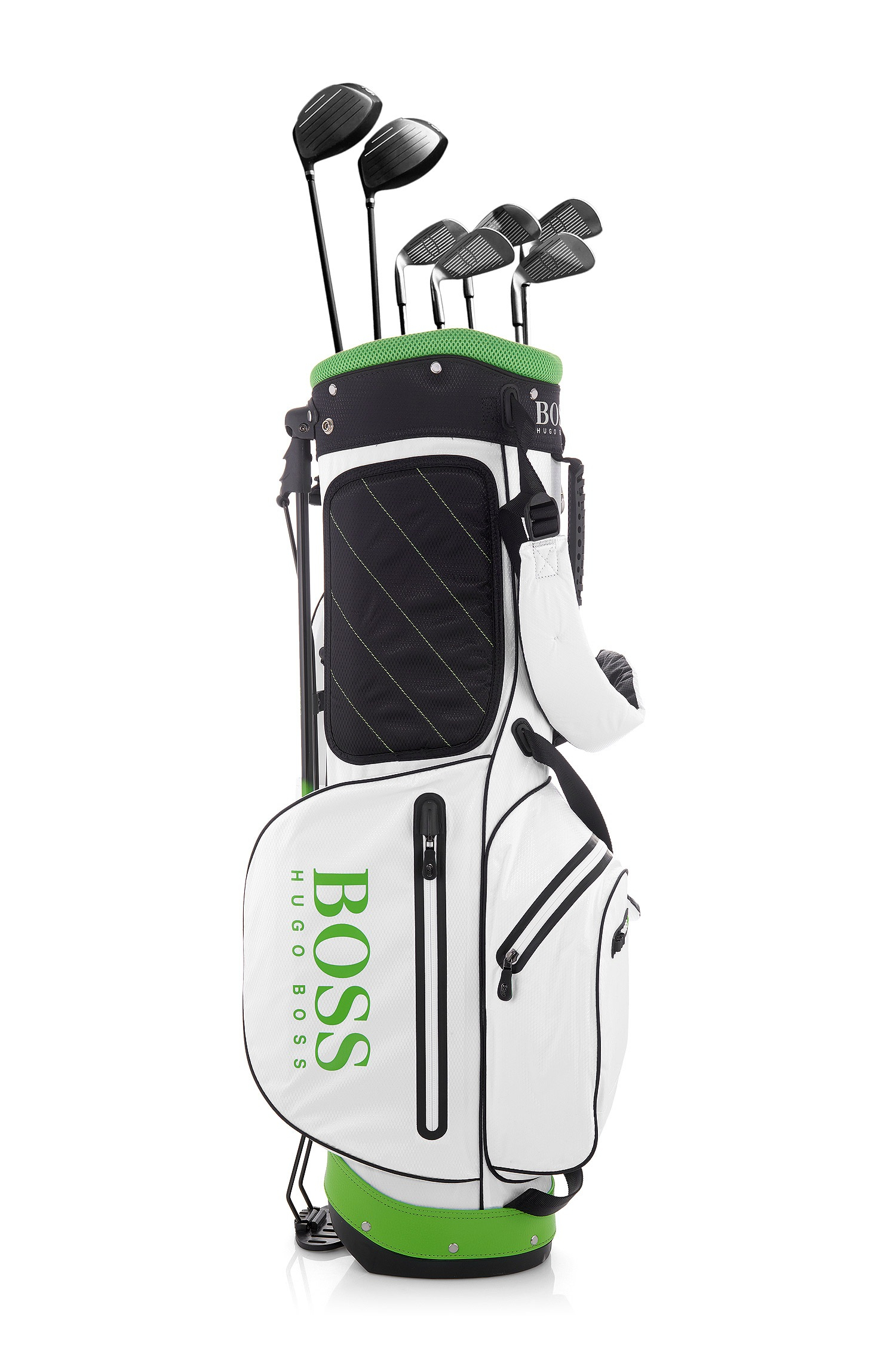 BOSS Green Nylon Golf Bag in White - Lyst