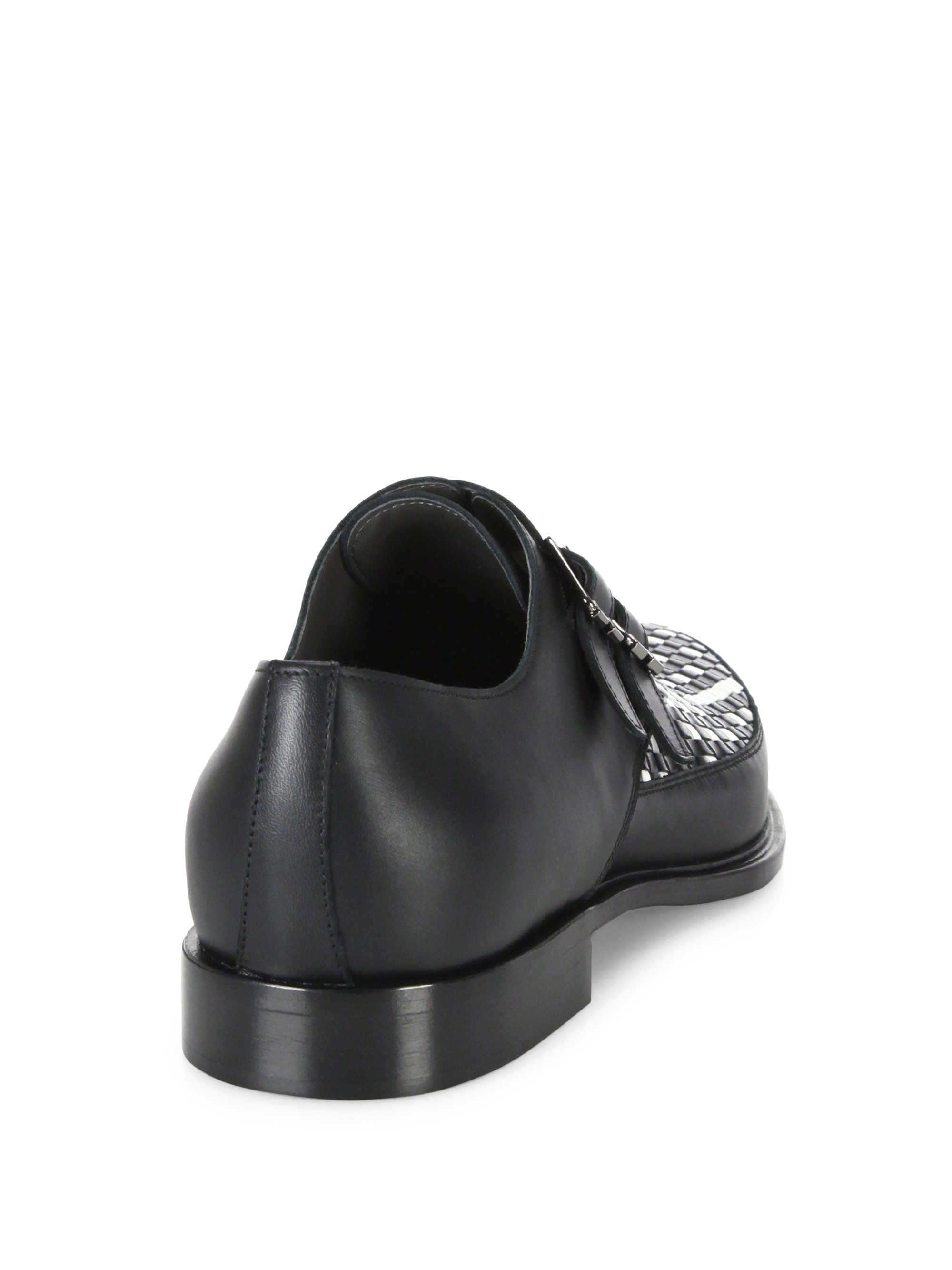 lanvin oxford shoes lanvin monk leather oxford shoes in white for lanvin oxford shoes lanvin monk leather oxford shoes in white for