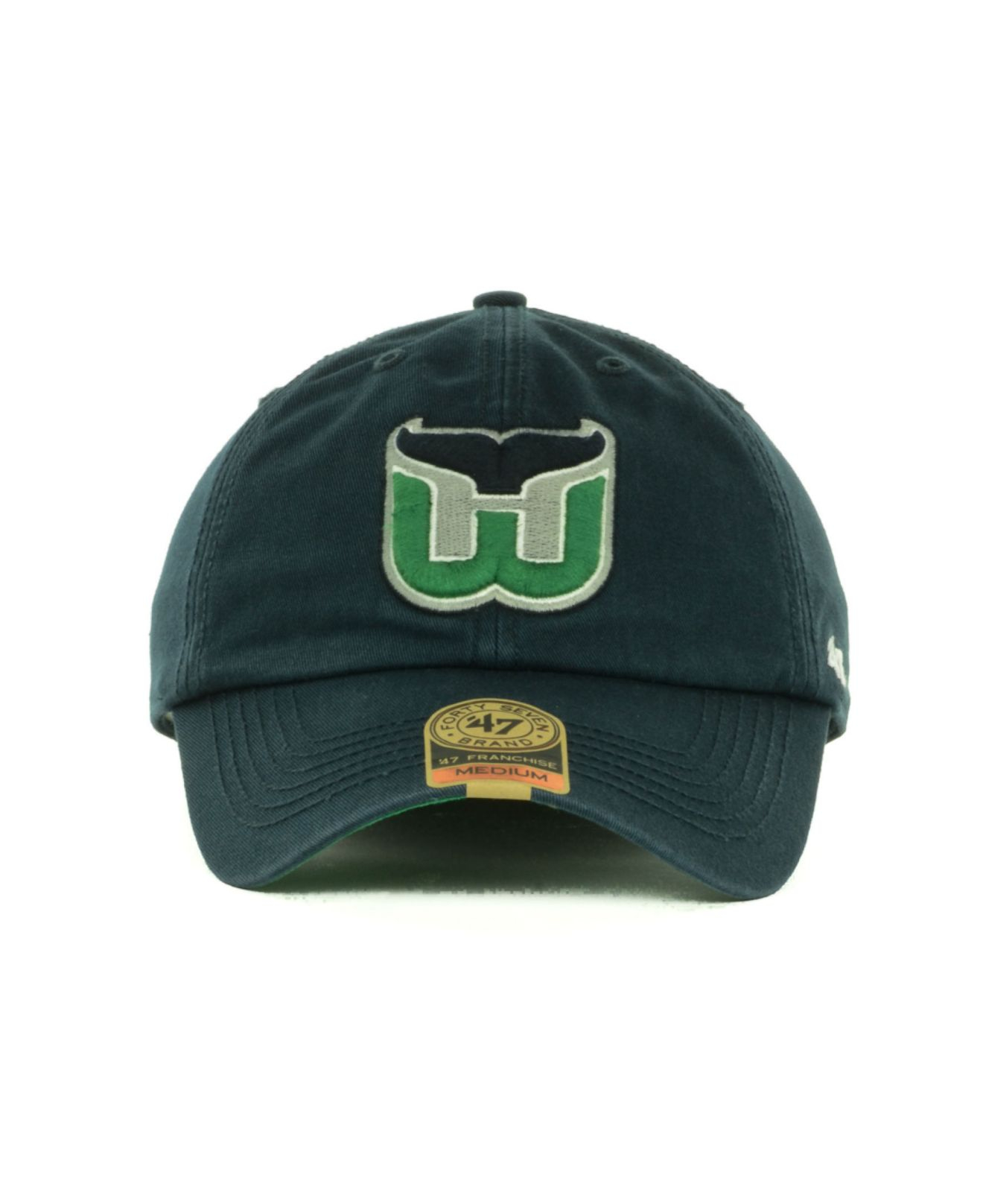 47 Brand NHL Hartford Whalers Hat Cap Fitted XLarge Size BLUE