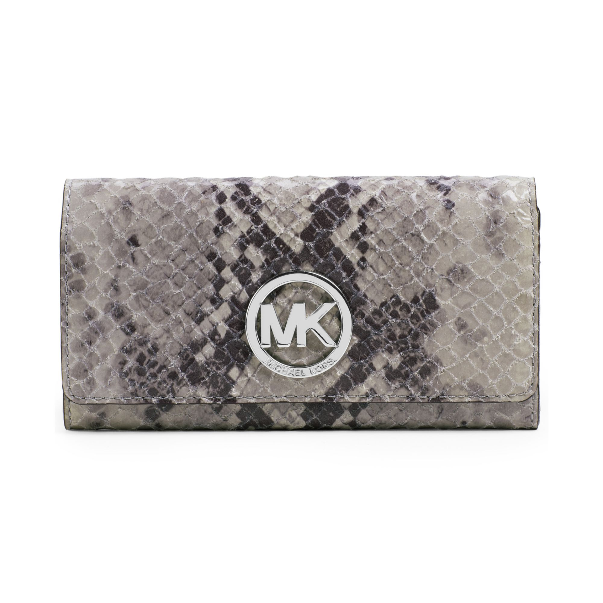 michael kors python wallet