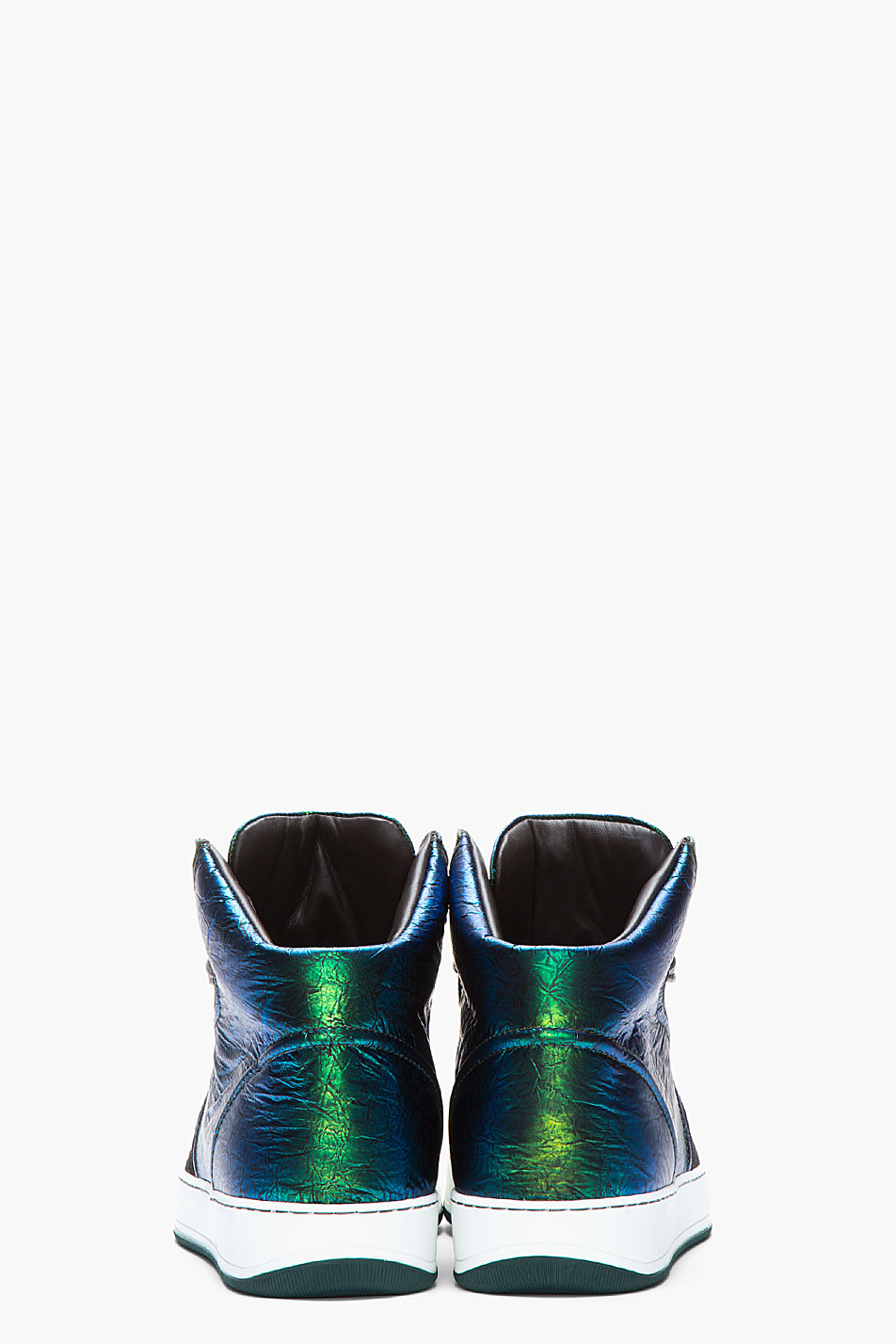 lanvin iridescent sneakers