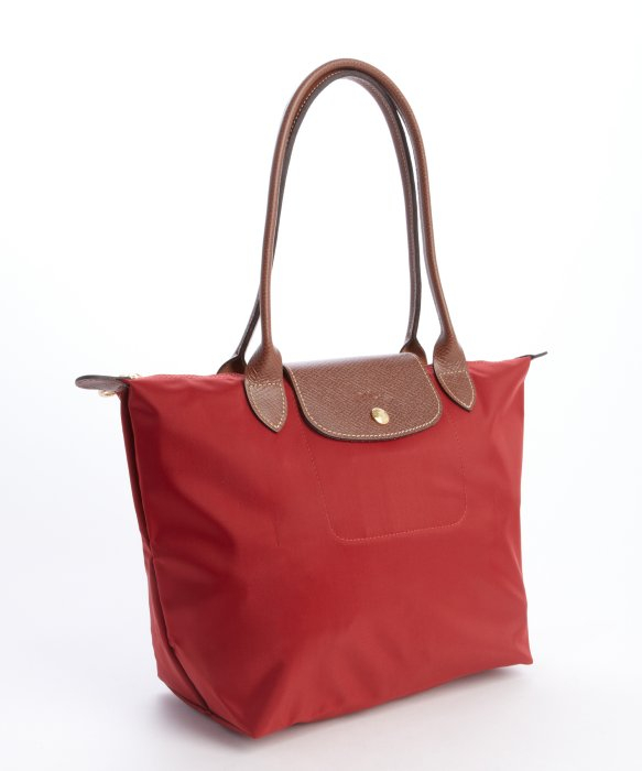 Lyst - Longchamp Red Nylon 'Le Pliage' Small Shopper Tote in Red